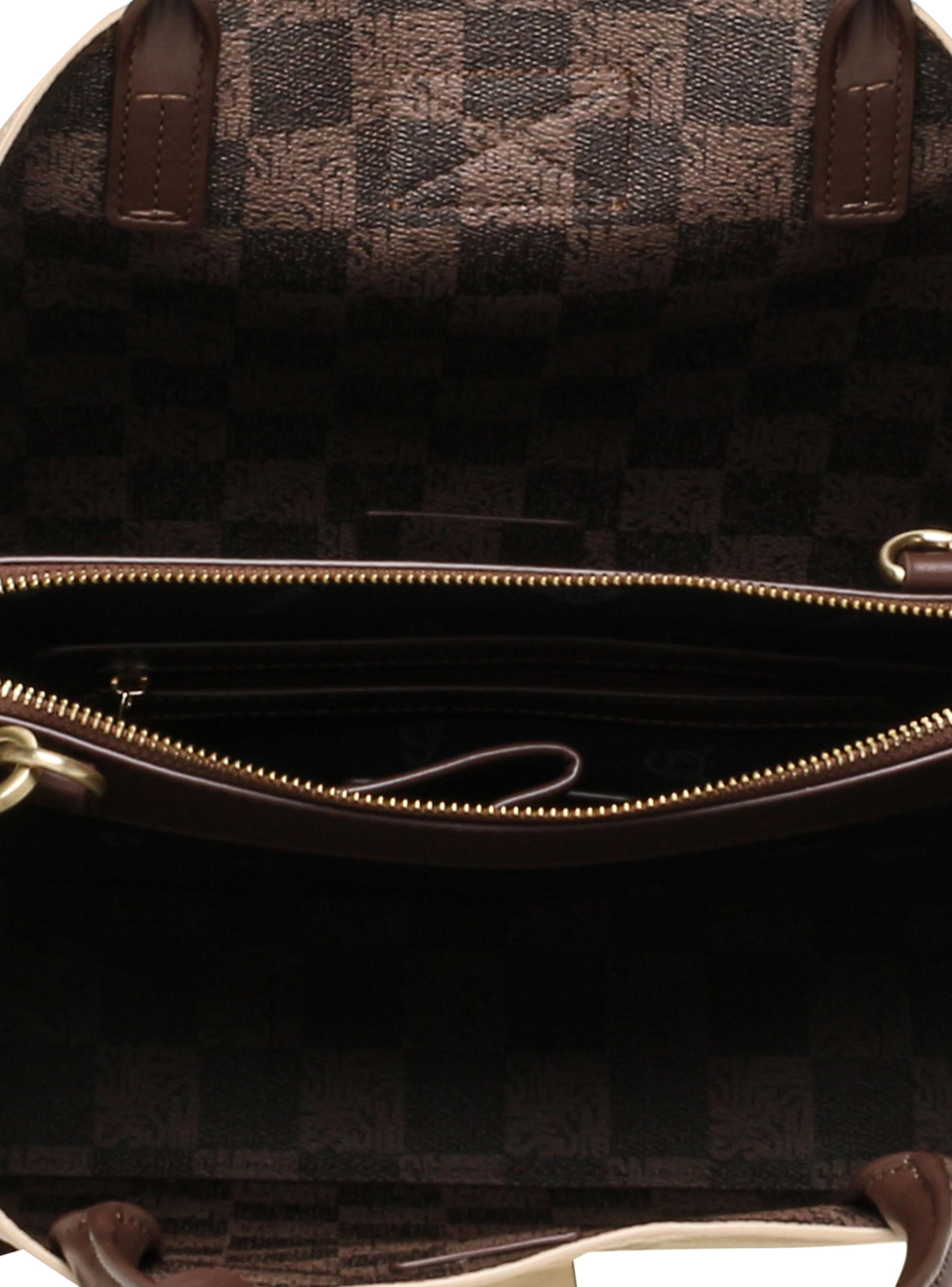 Cartera de Hombro Bkess S Beige-4