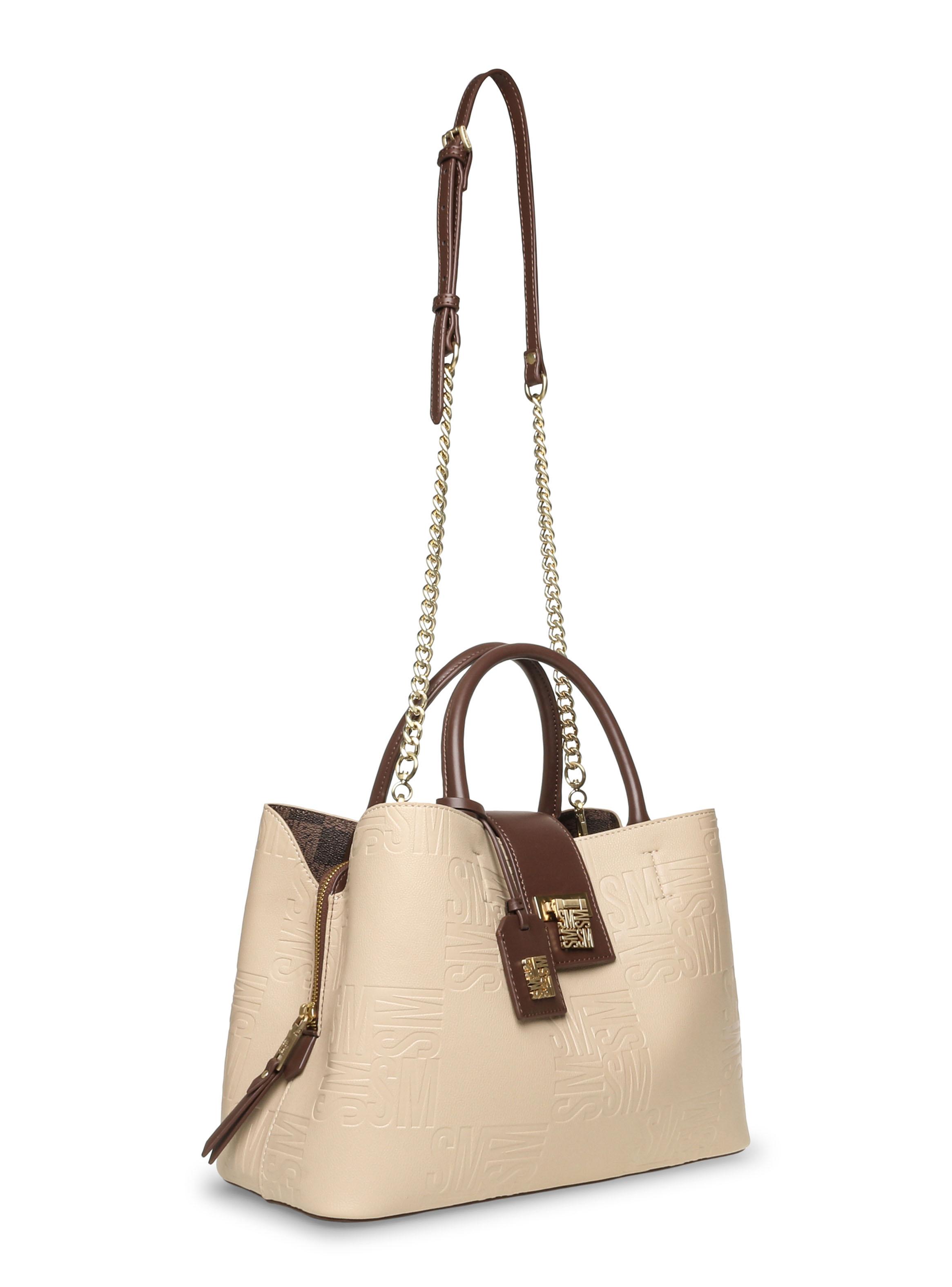 Cartera de Hombro Bkess S Beige-2
