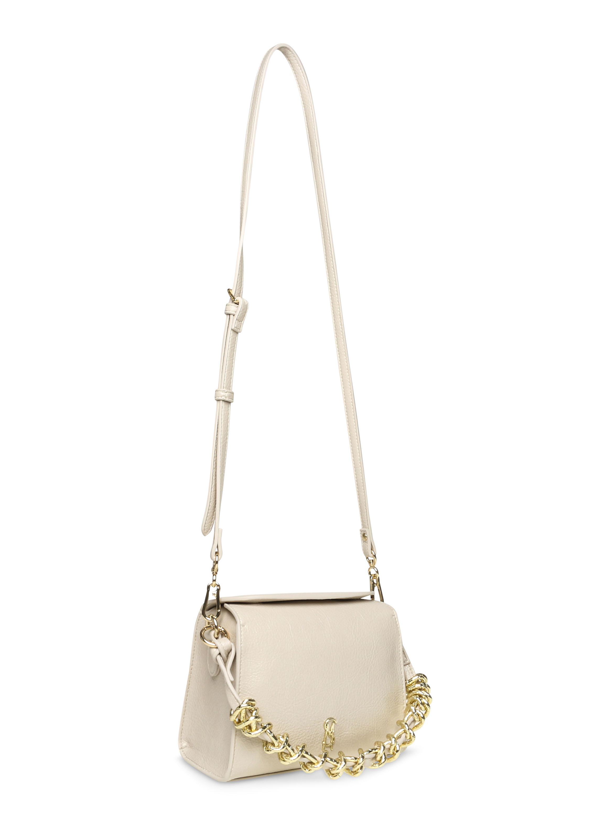 Cartera de Hombro Bsolace Crema-2