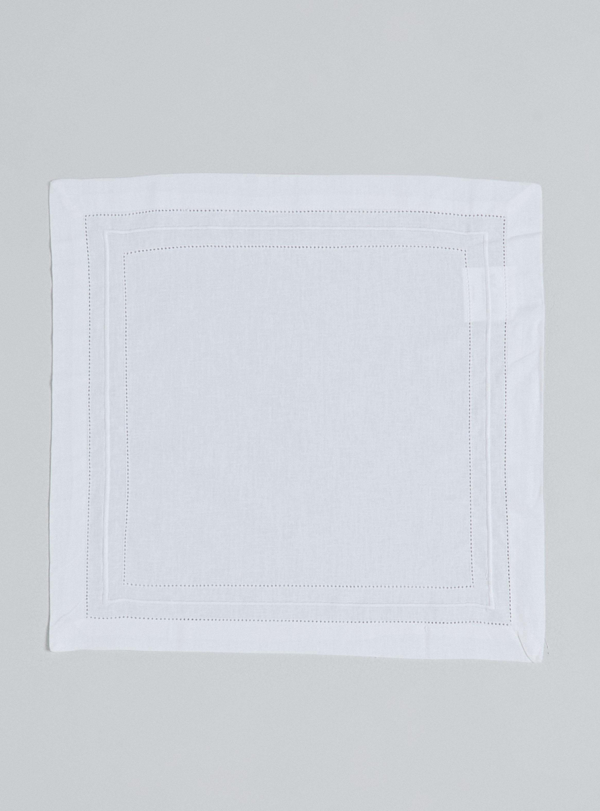 Set de 4 Servilletas Algodón Lino 45x45 cm-1