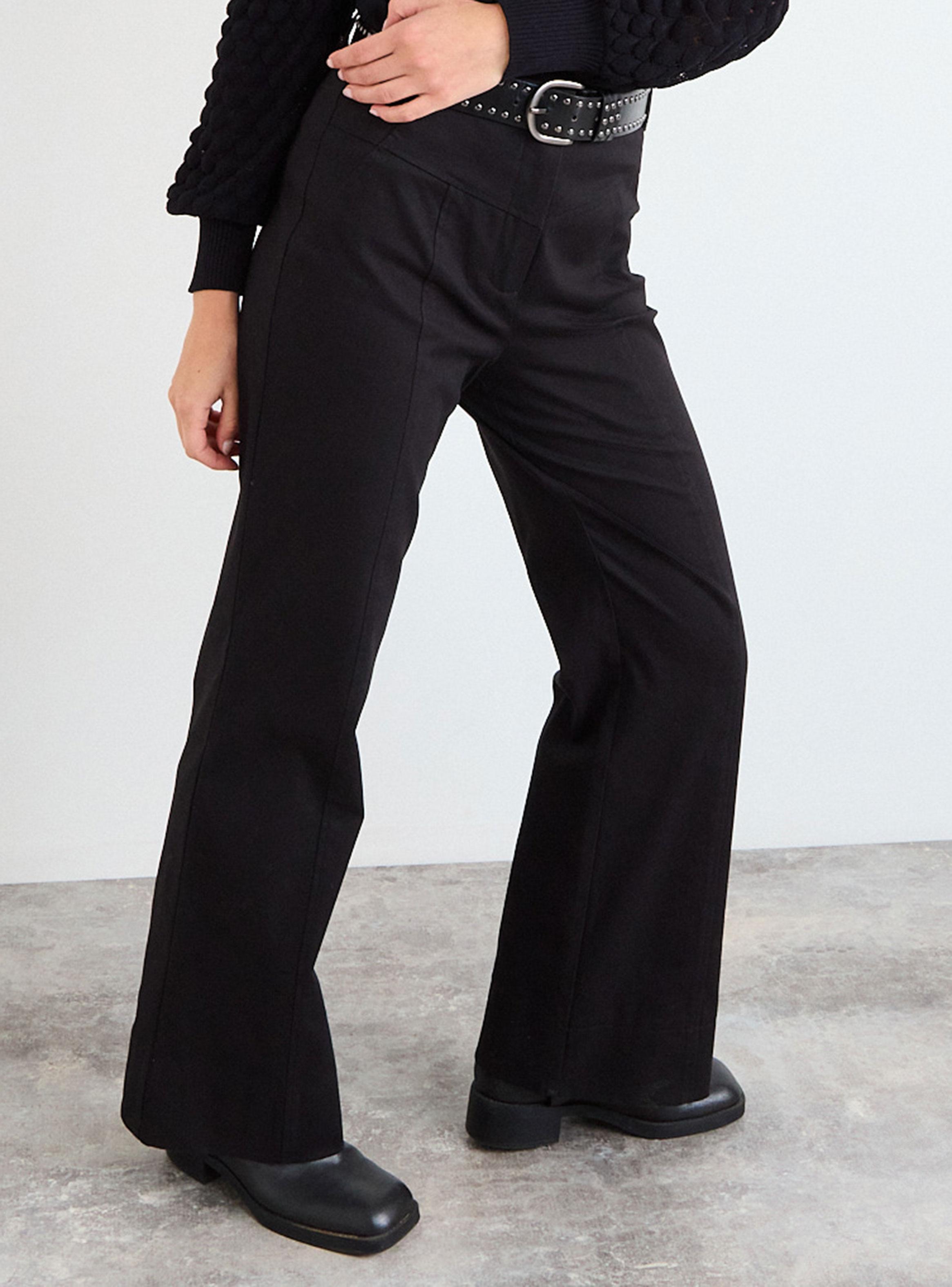 Pantalón Liso Corte Clásico-2