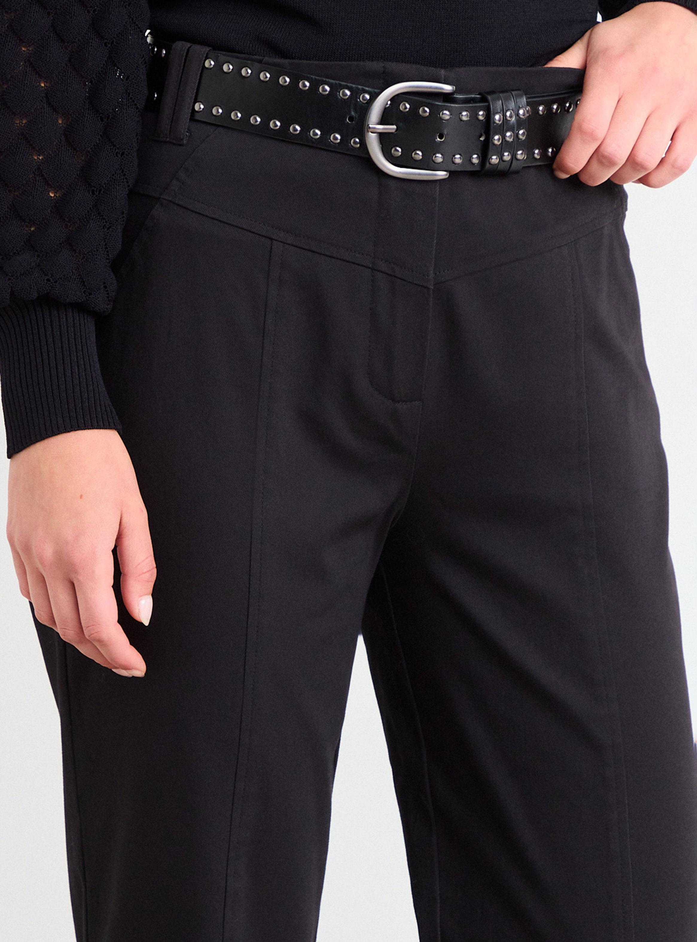 Pantalón Liso Corte Clásico-3