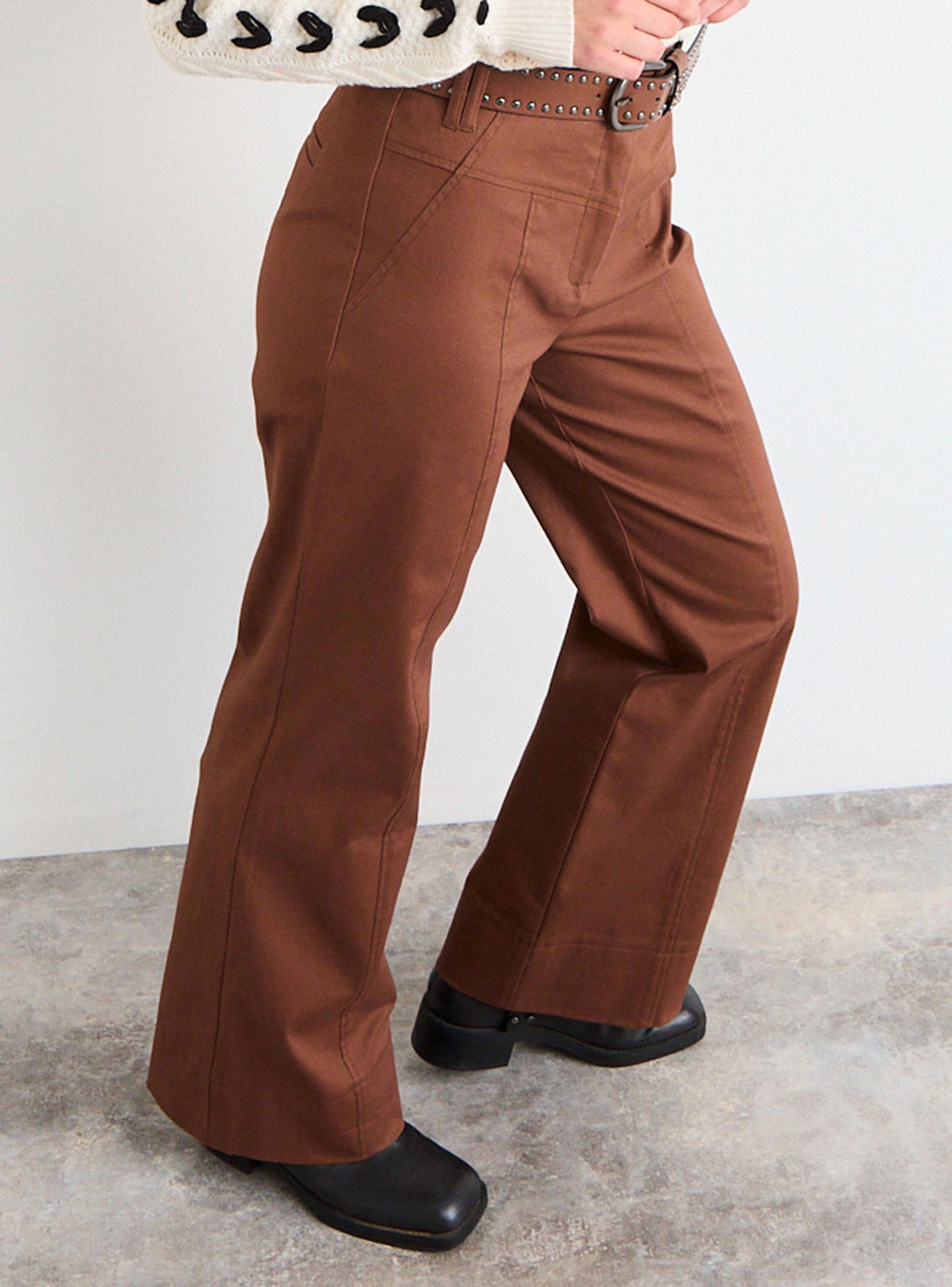 Pantalón Gabardina con Rebeca y Doble Pasador-2