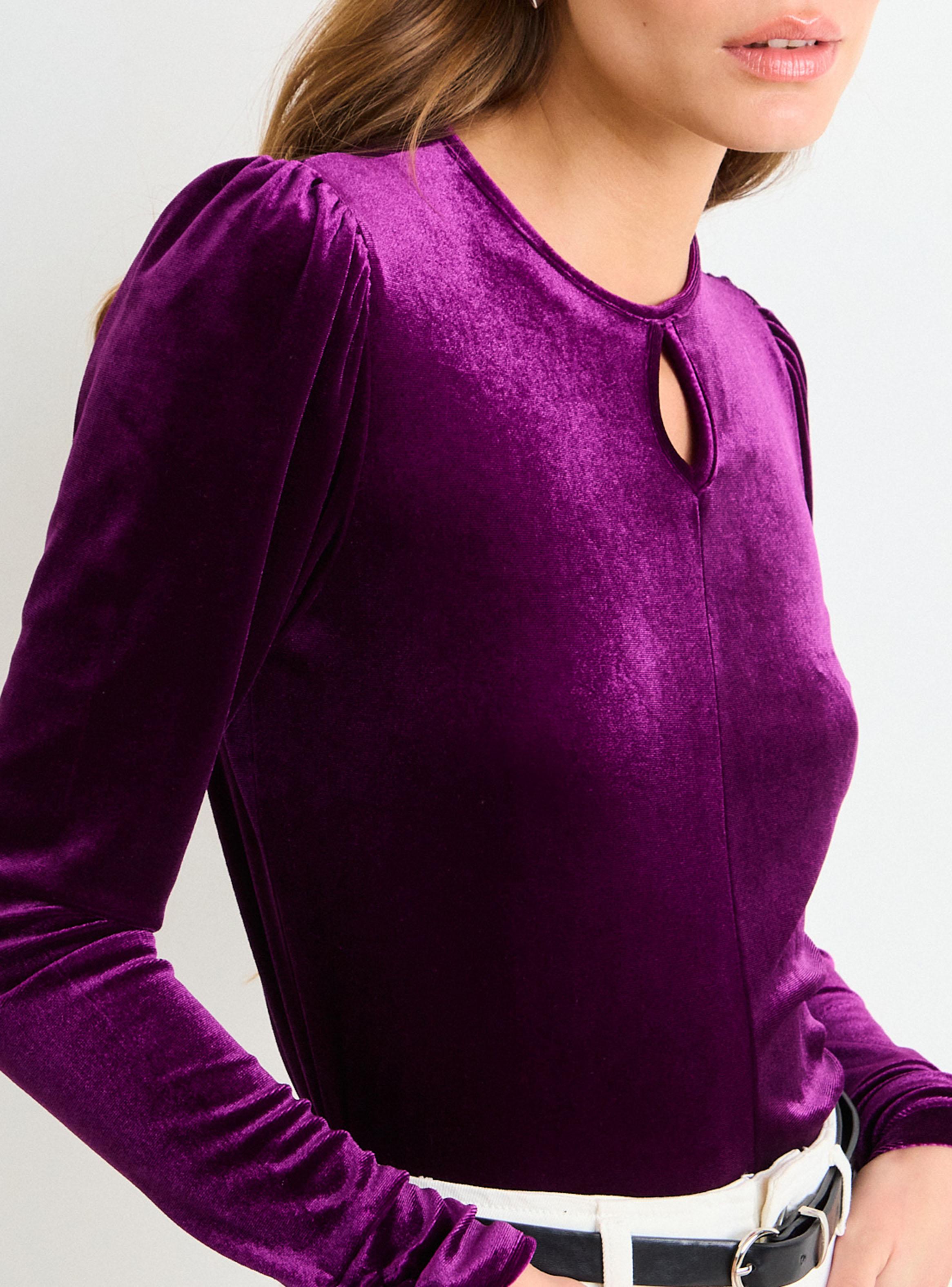 Polera Lisa Manga Larga-3