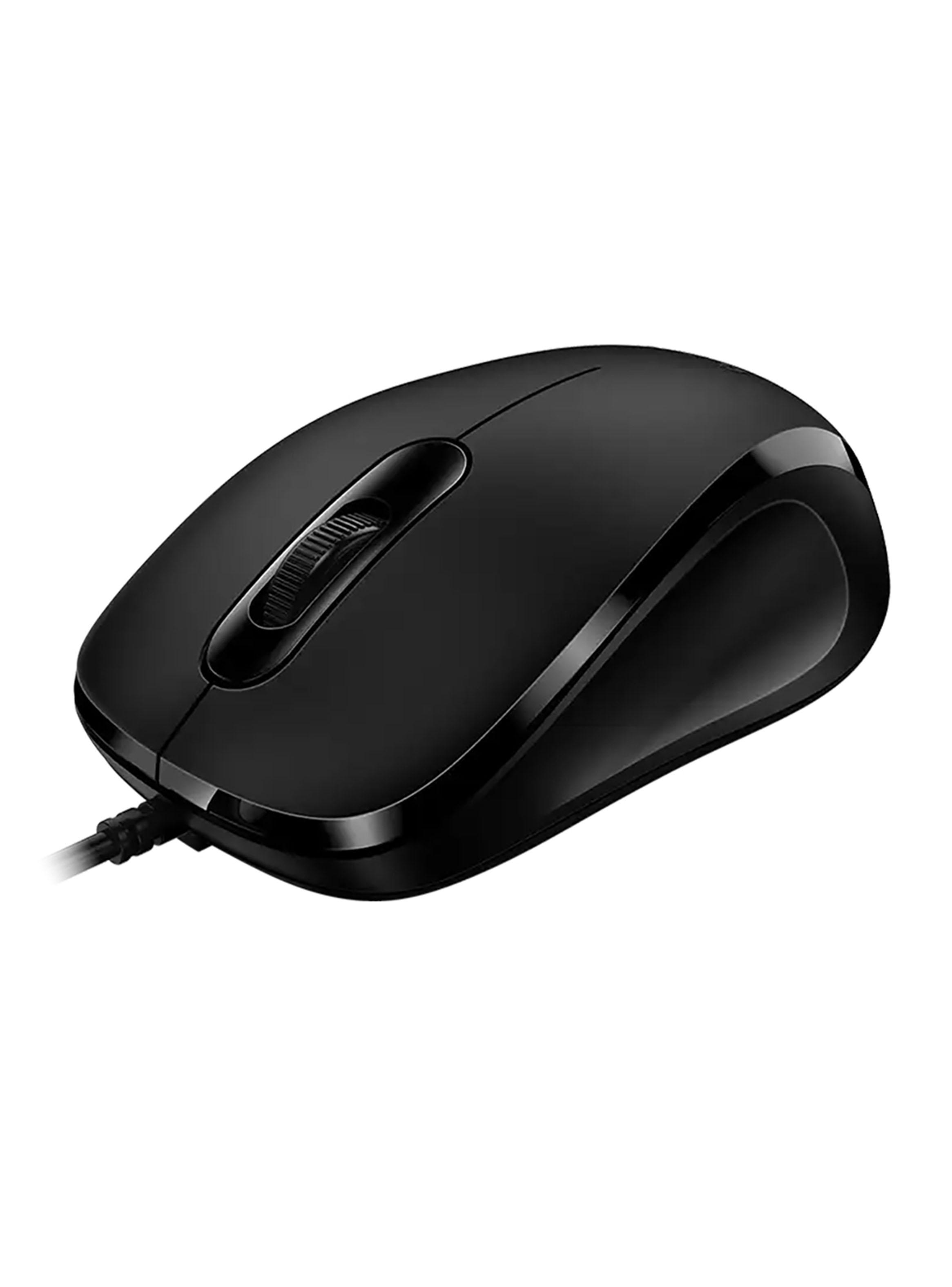 Mouse Alámbrico USB DX-101-BK-2