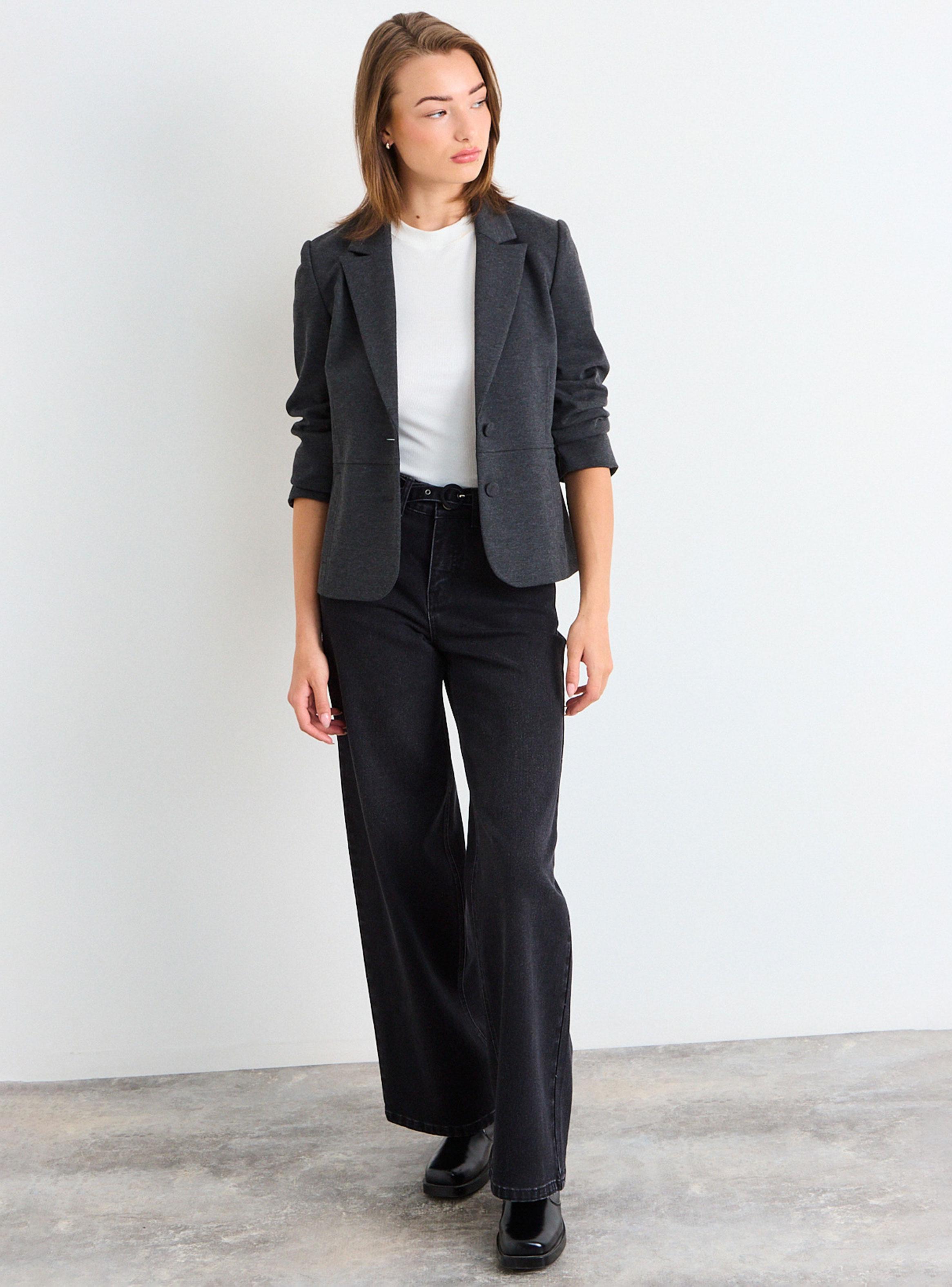 Blazer Básico Punto Roma-4