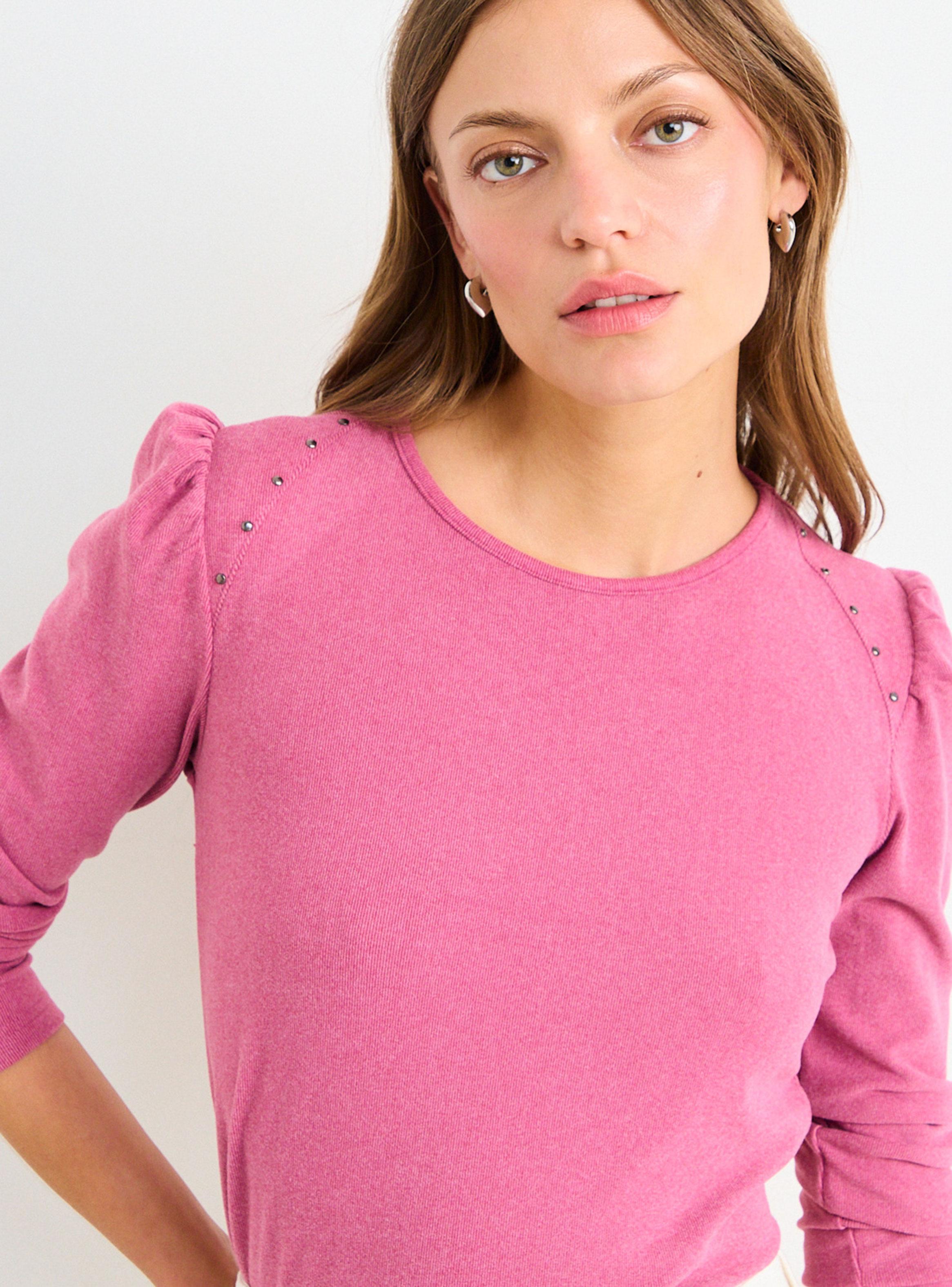 Polera Lisa Cuello Redondo Regular-3