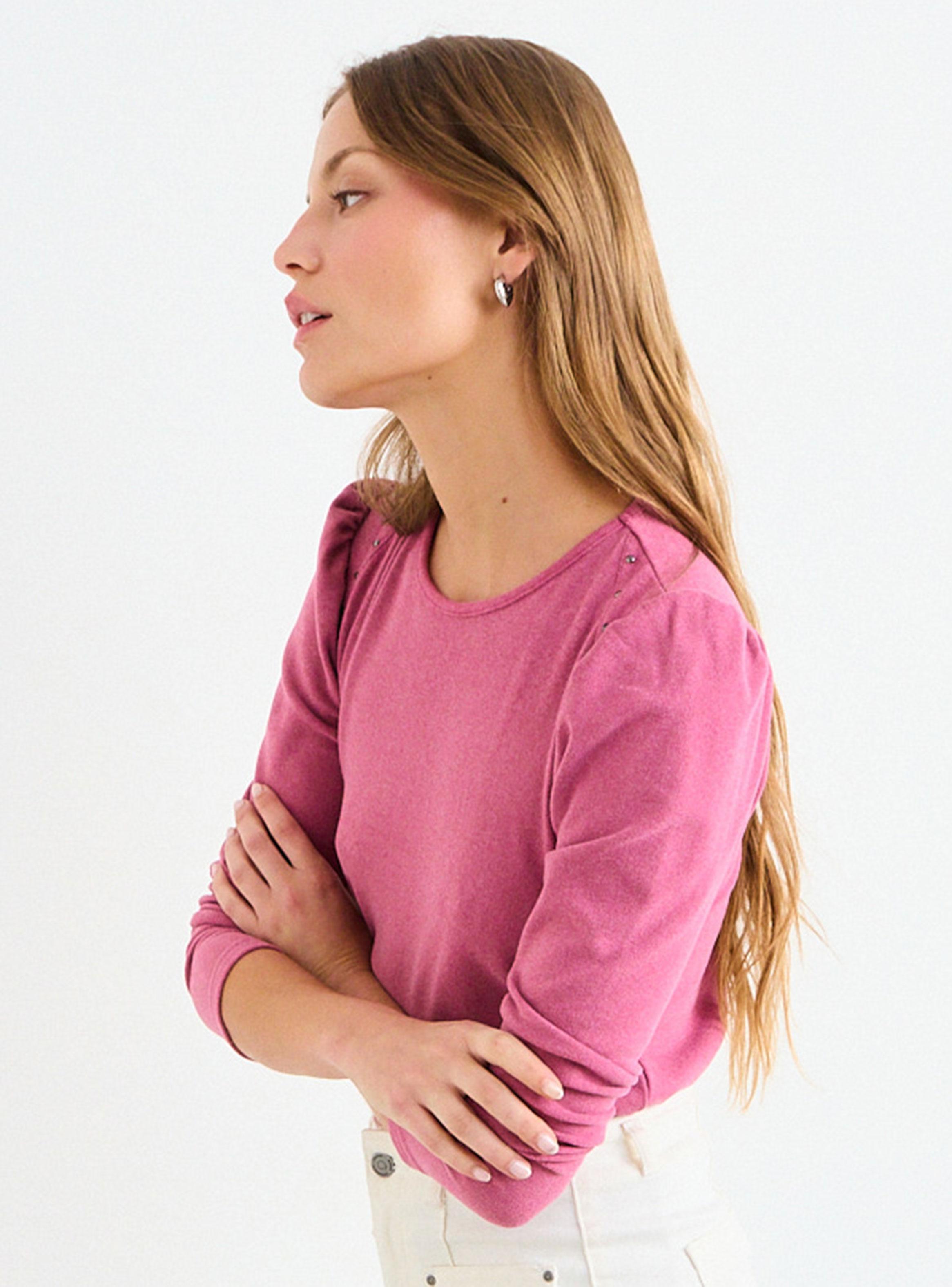 Polera Lisa Cuello Redondo Regular-2