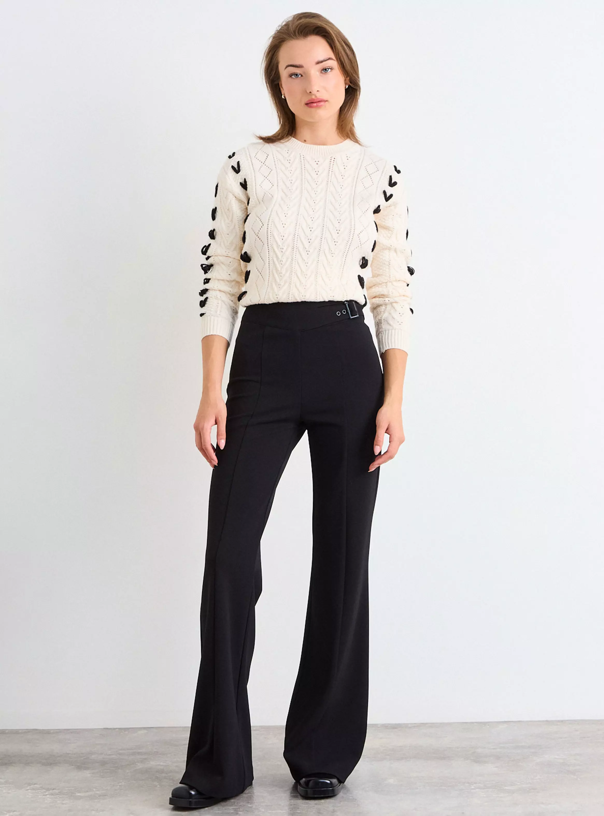 Calza Lisa Flare Fit-4