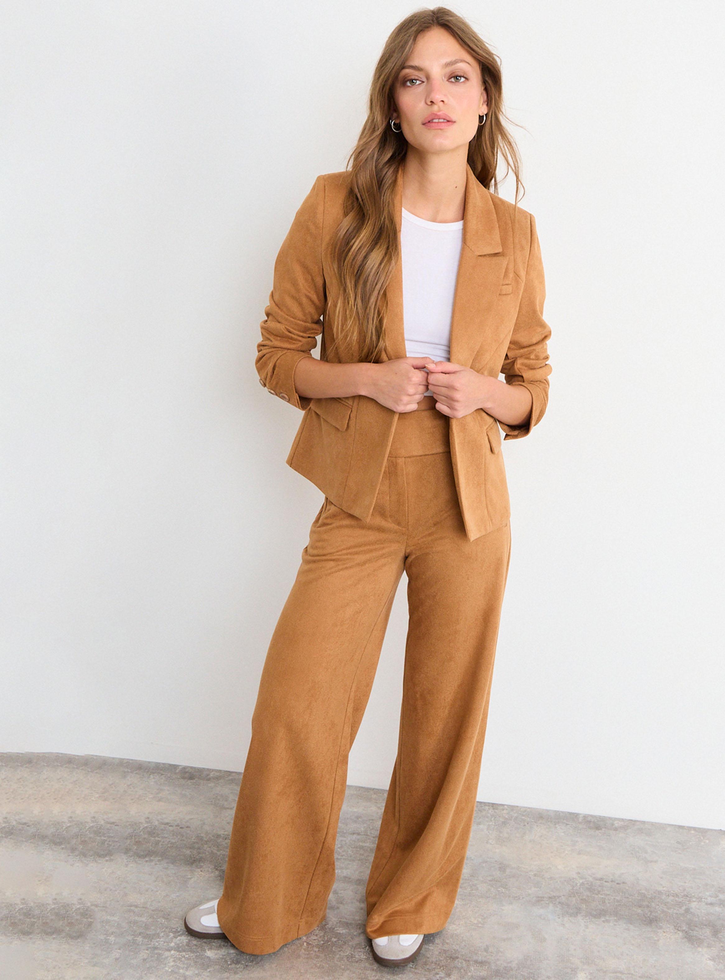 Blazer Liso Botón Puño Regular-3