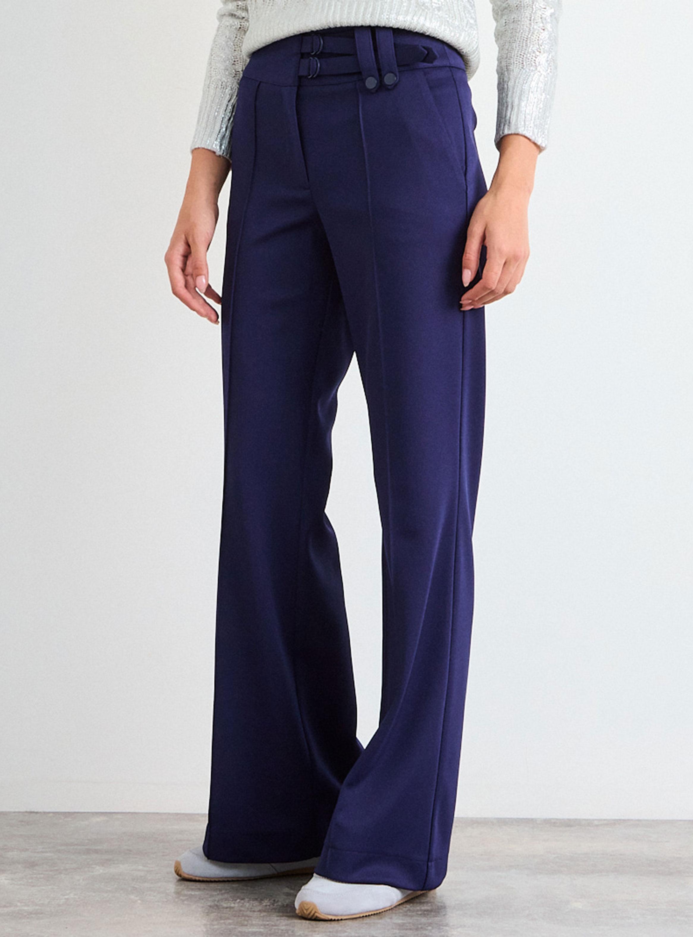 Pantalón Liso Detalle Pretina-2