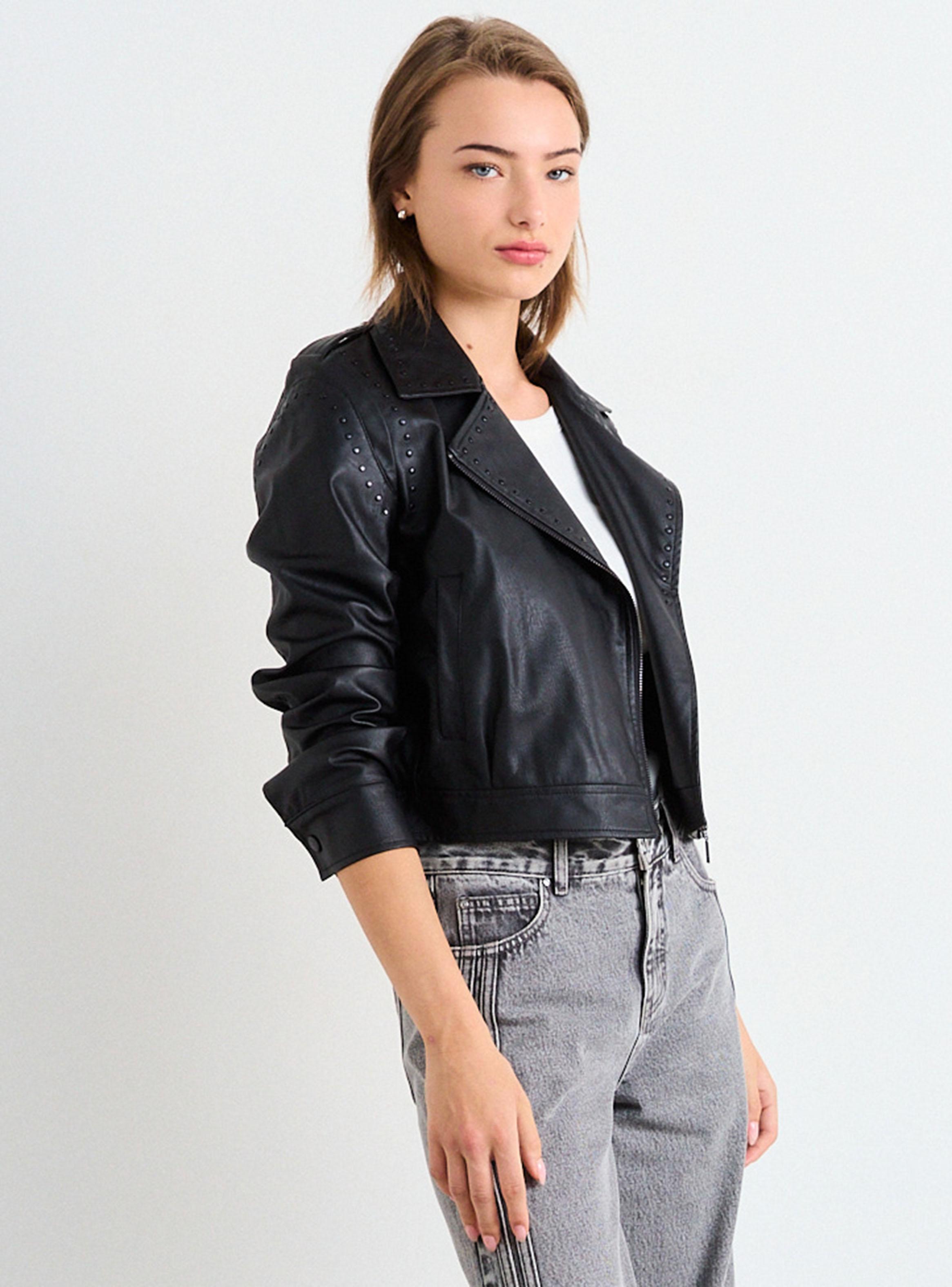 Chaqueta Tipo Biker de Pu-2