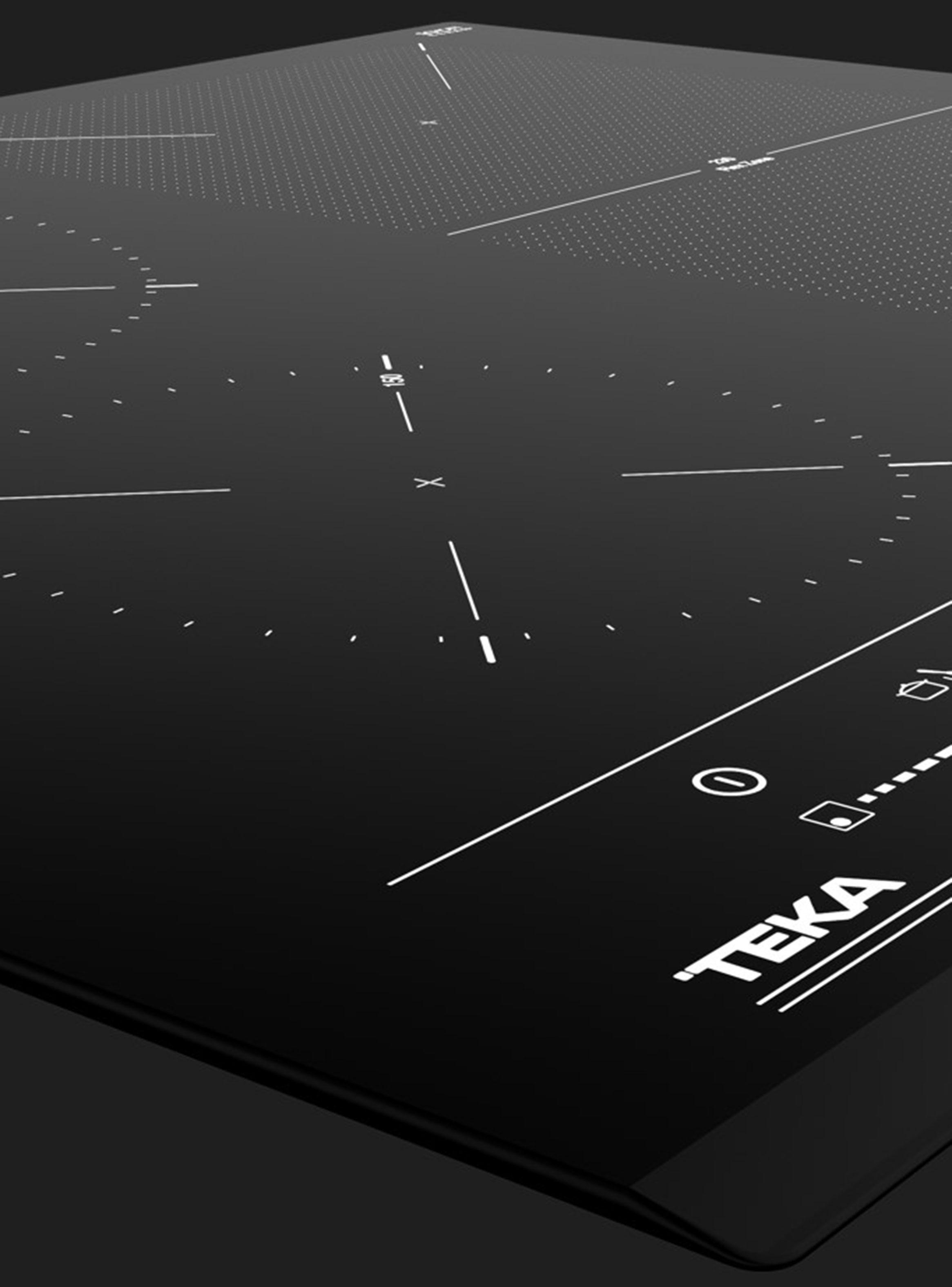 Encimera de Inducción 4 Platos IZF 64440 MSP BK Negro-2