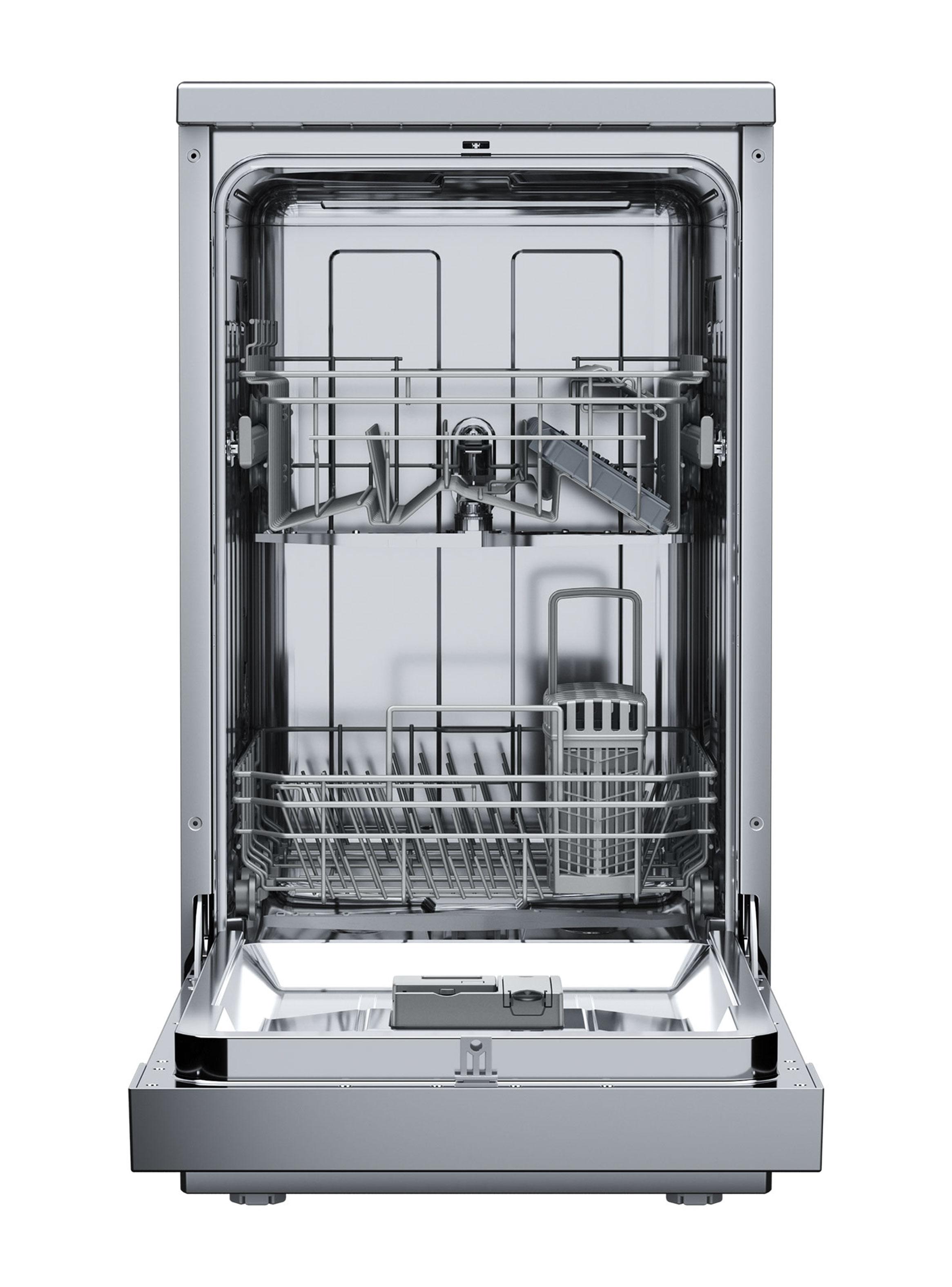 Lavavajillas Compacto Inox 10 Cubiertos Libre instalación DFS 44750 SS-2