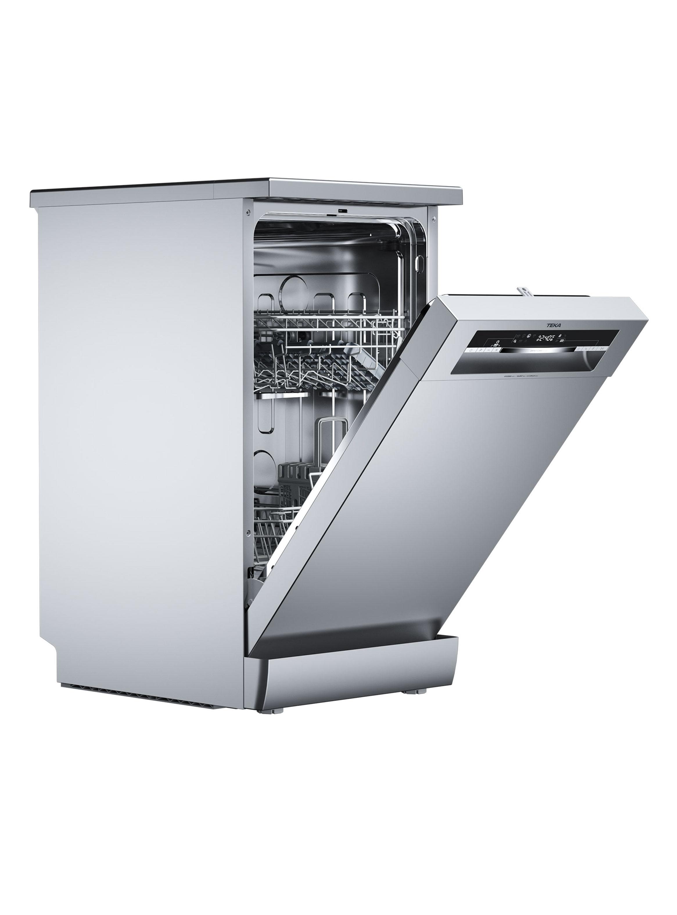 Lavavajillas Compacto Inox 10 Cubiertos Libre instalación DFS 44750 SS-3
