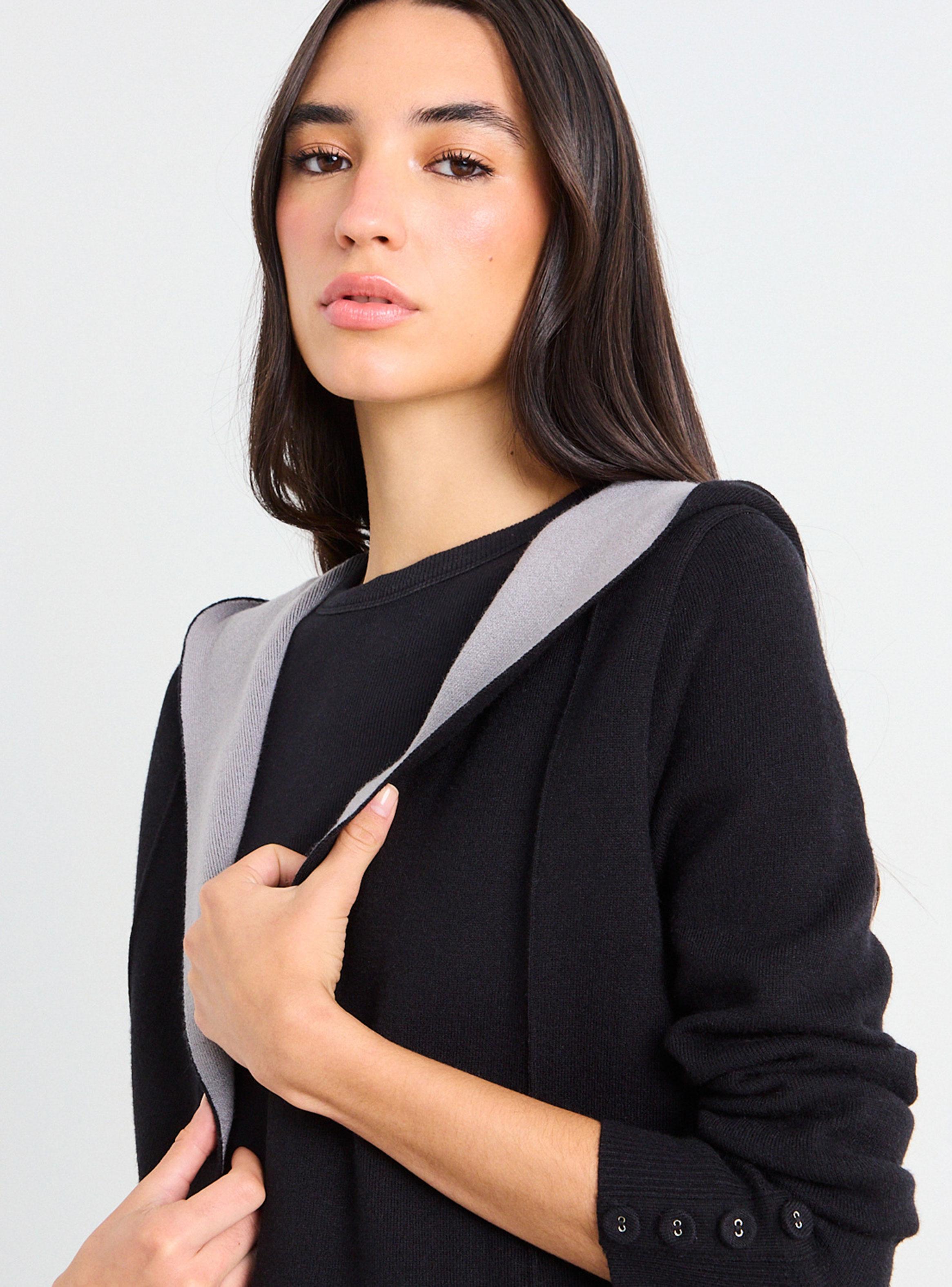 Tapado Básico con Capucha Peacoat-3