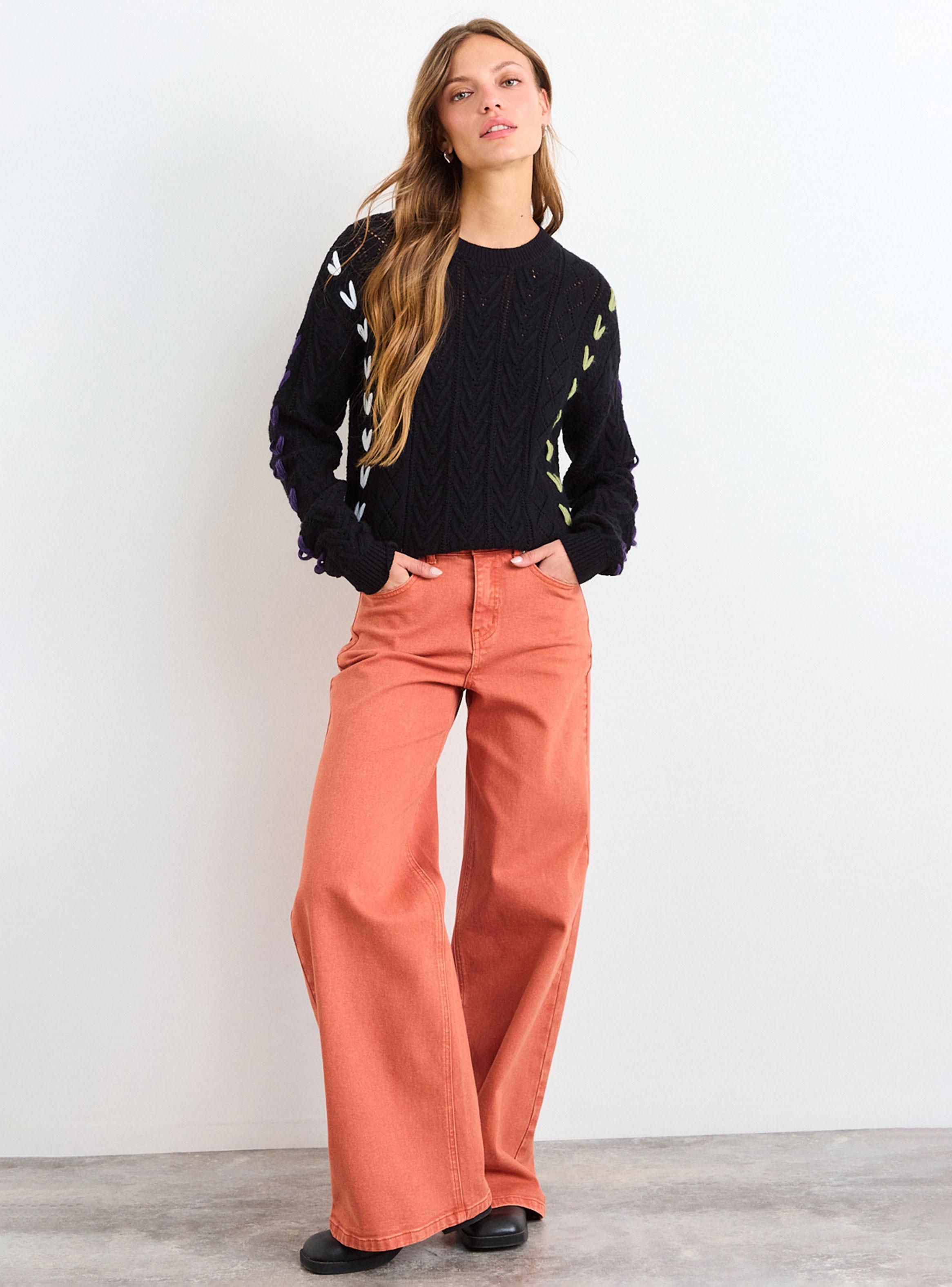 Sweater Liso Regular Manga Larga-4