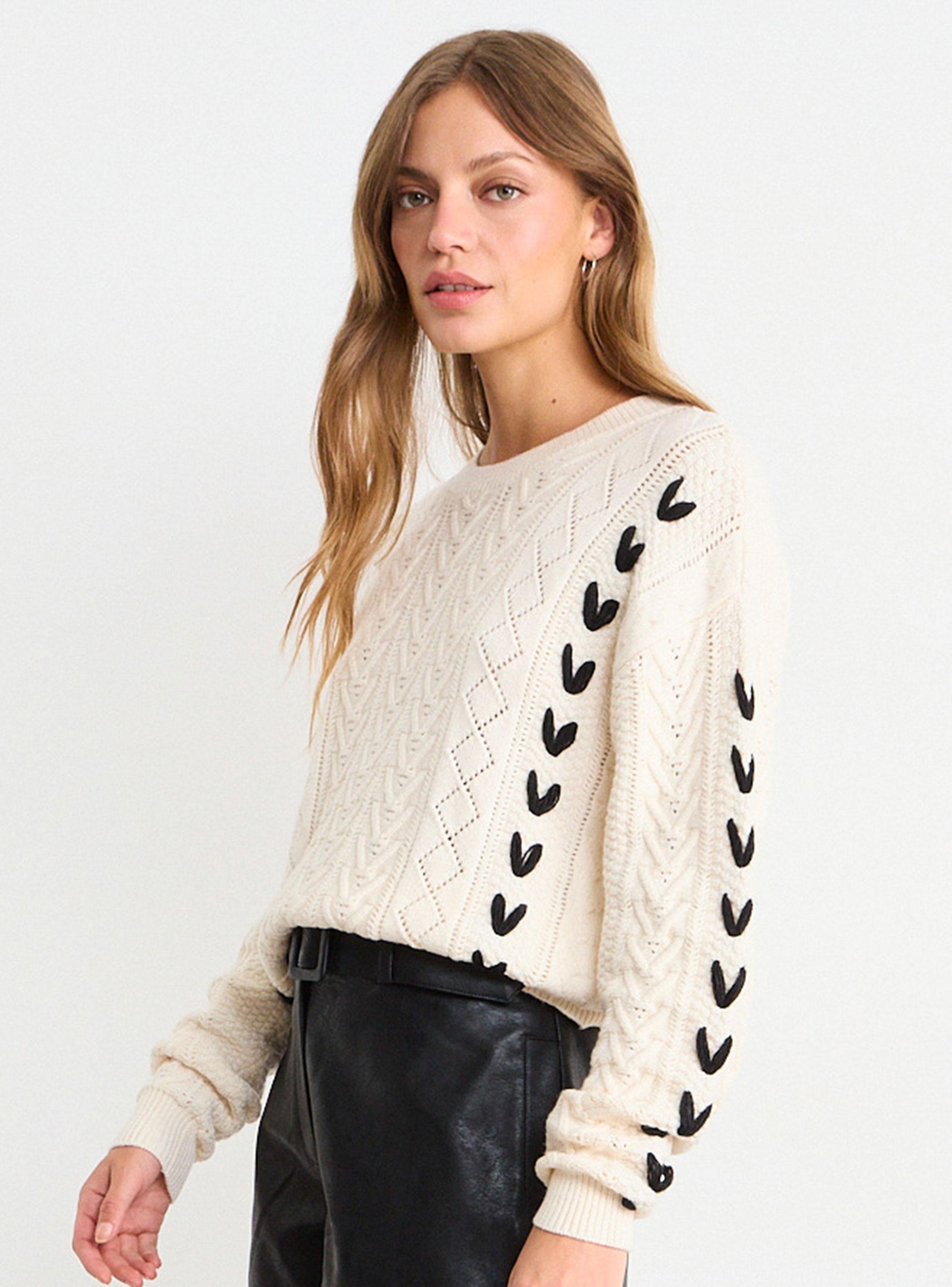 Sweater Liso Escote Redondo-2