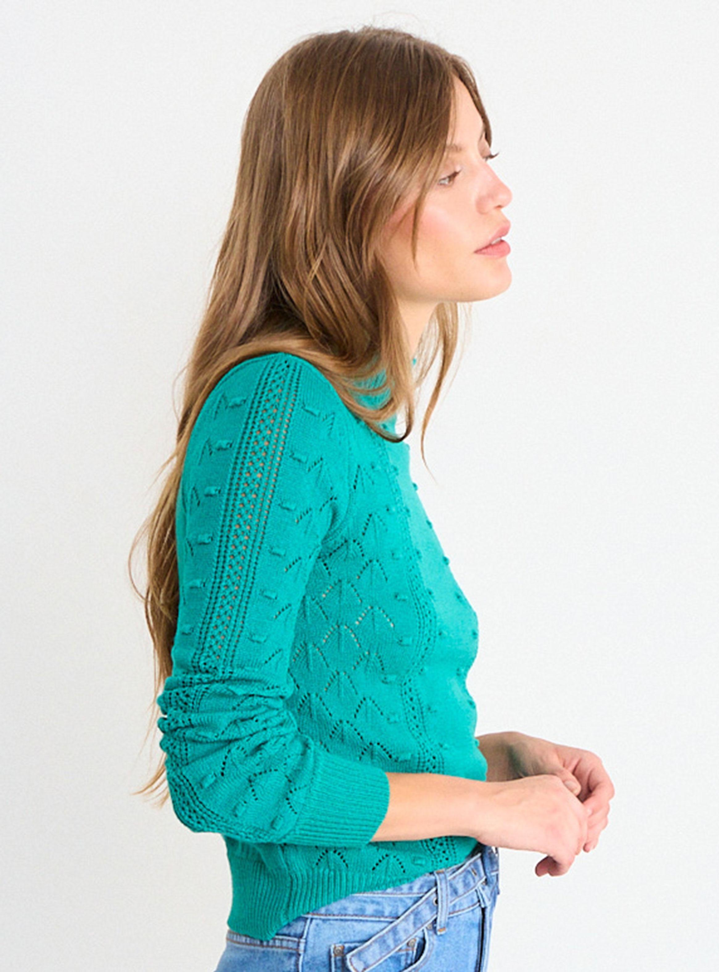 Sweater Liso Beatle Mood Regular con Manga Larga-2