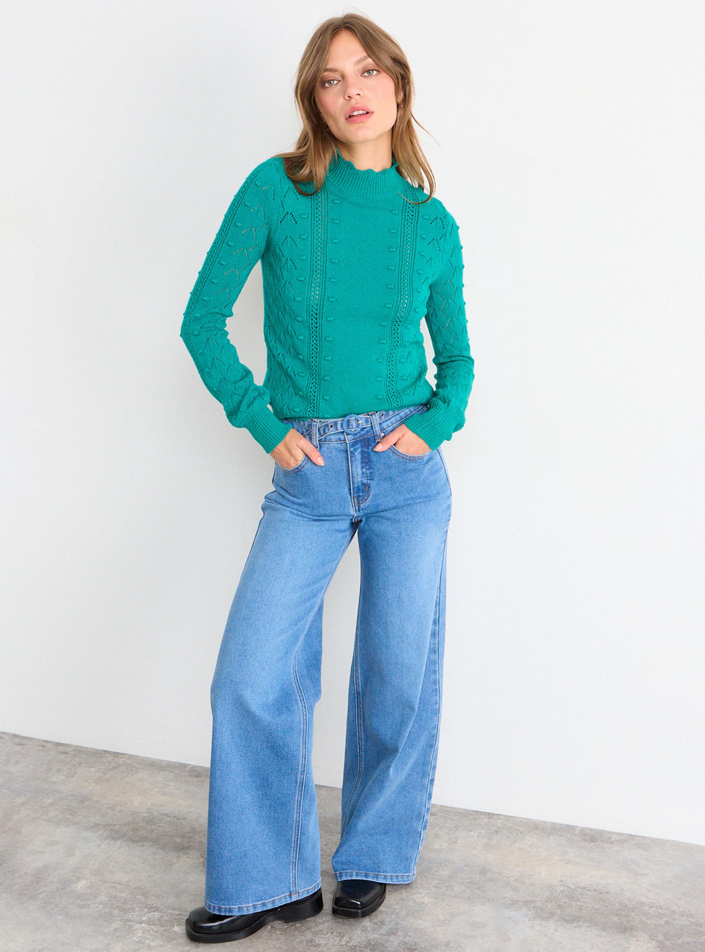 Sweater Liso Beatle Mood Regular con Manga Larga-4