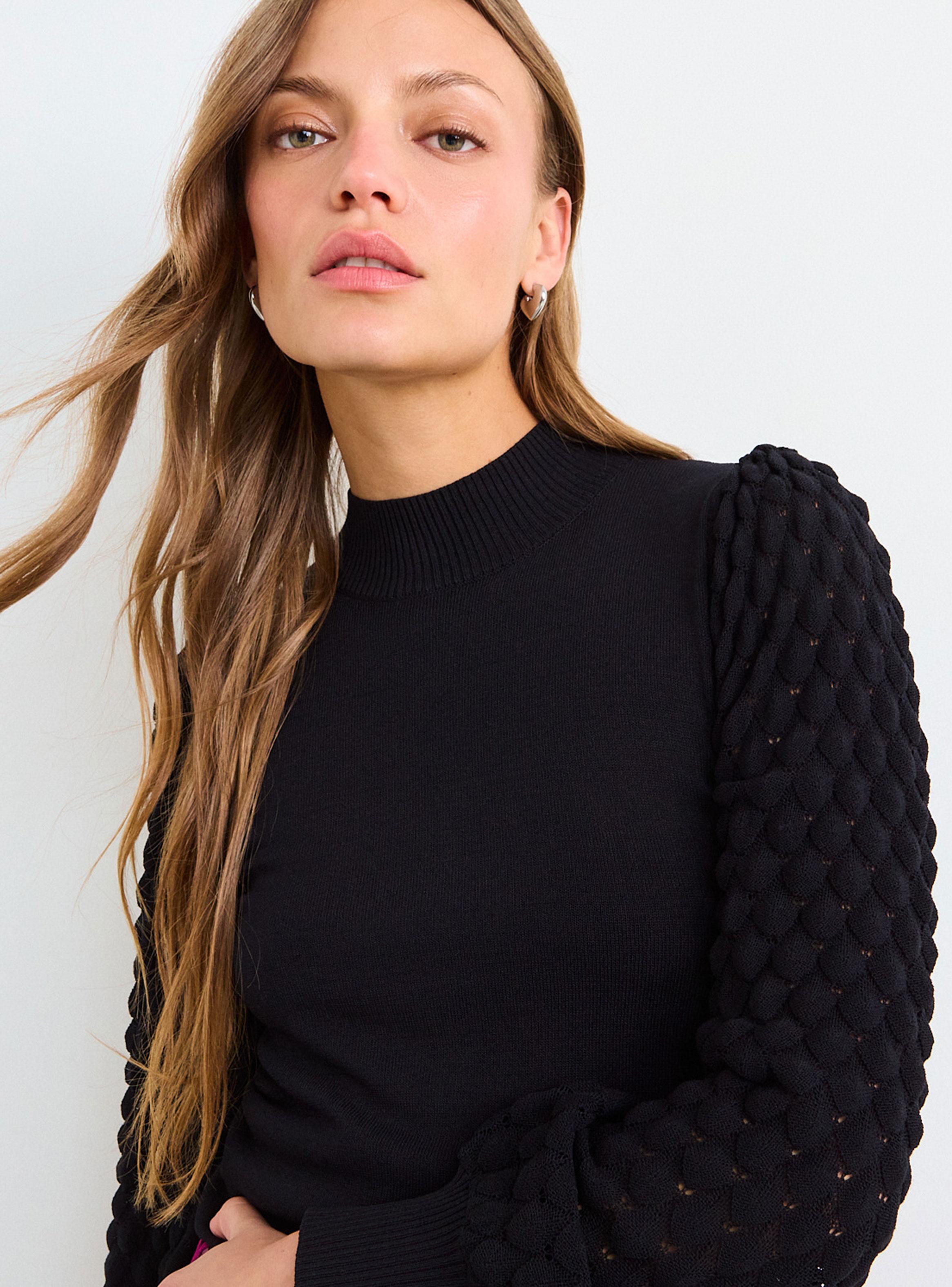 Sweater Liso Beatle con Manga Larga-3