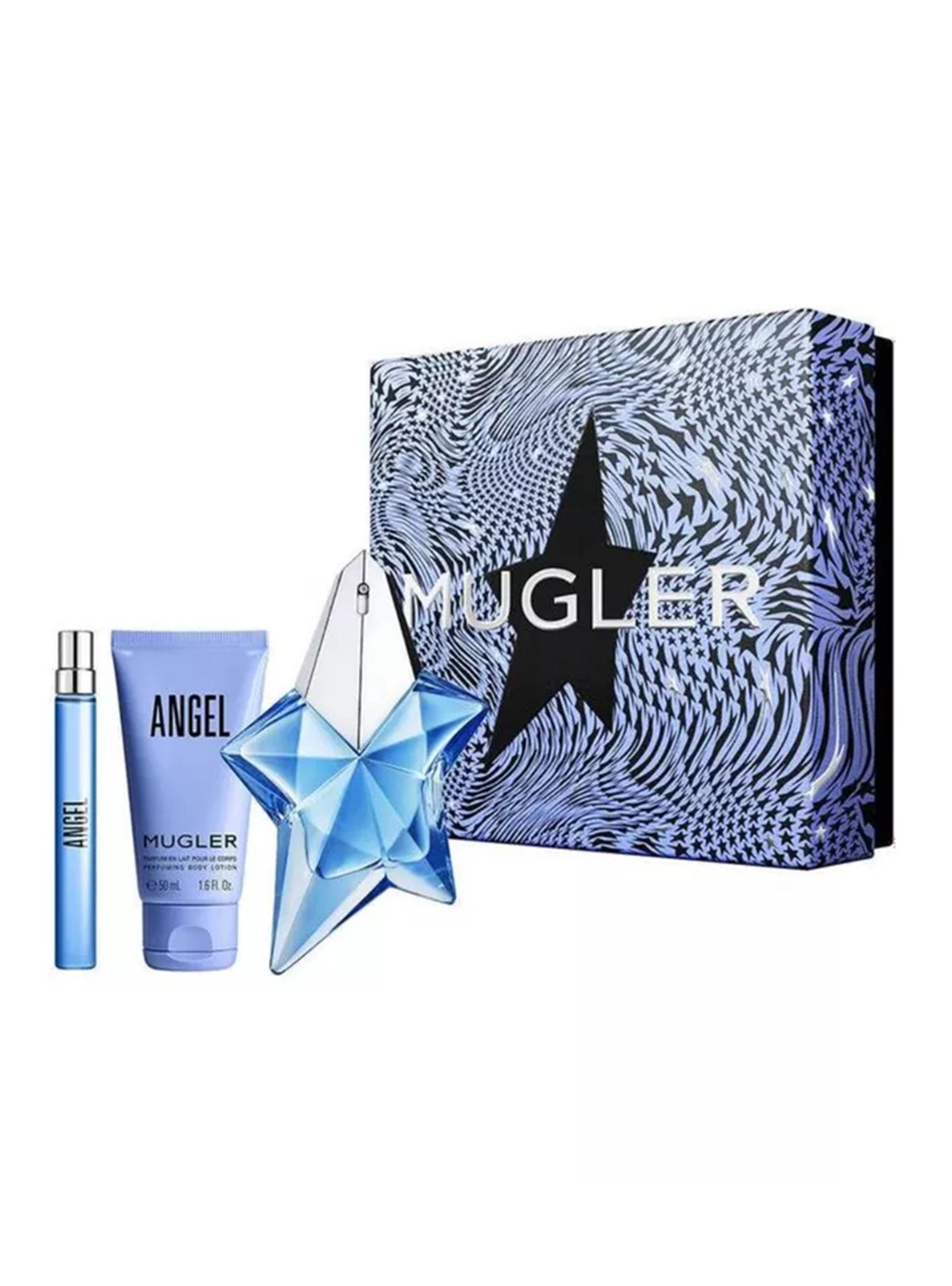 Set Perfume Angel EDP Mujer 100 ml + Pen Spray 10 ml + Body Lotion 50 ml-1