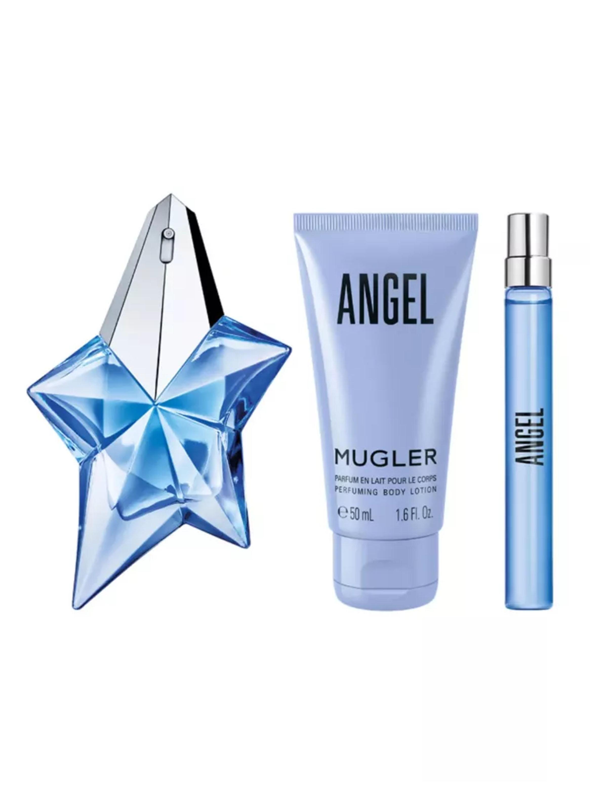 Set Perfume Angel EDP Mujer 100 ml + Pen Spray 10 ml + Body Lotion 50 ml-0