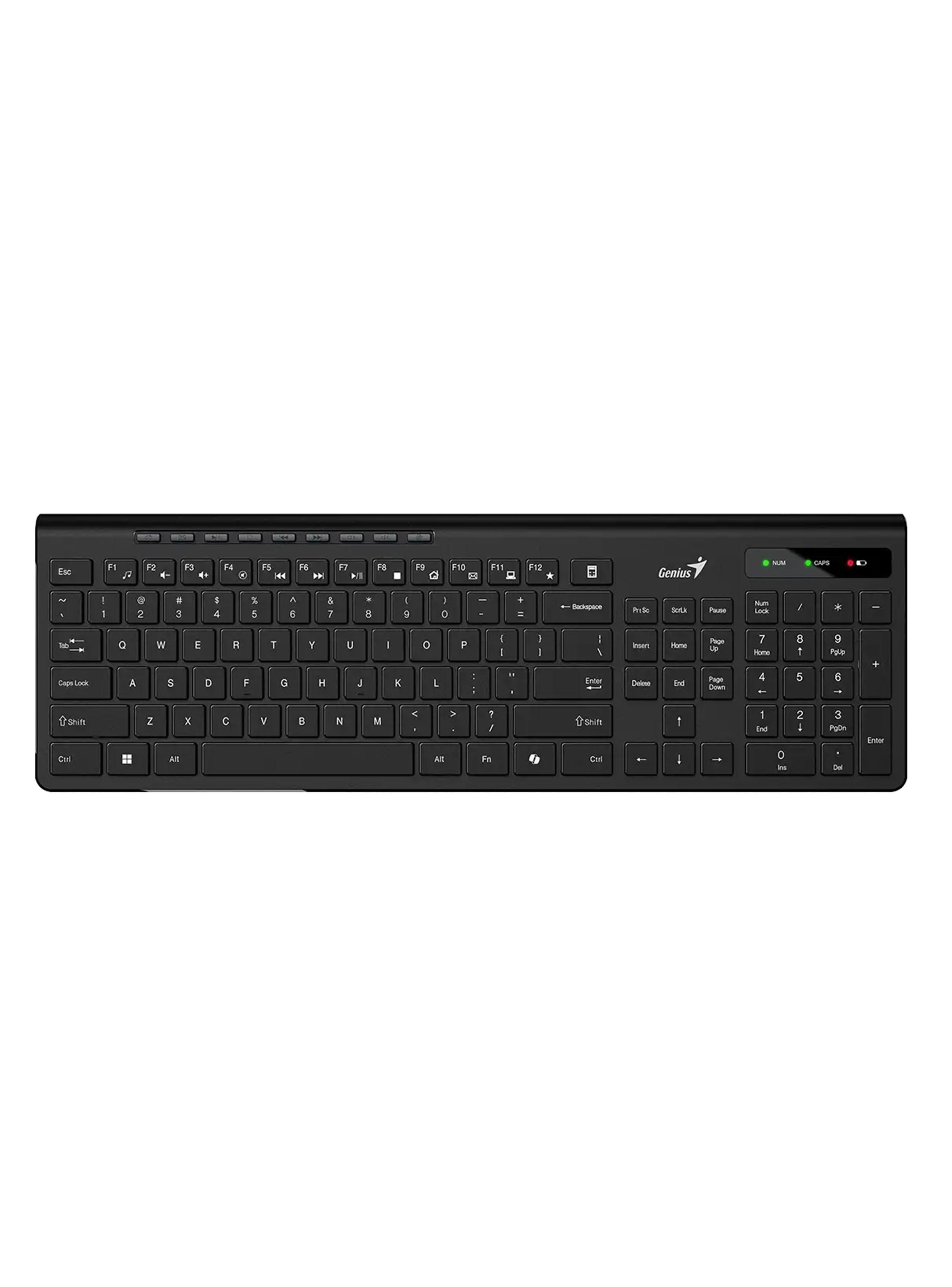 Teclado Inalámbrico Copilot USB Slimstar-7230-2