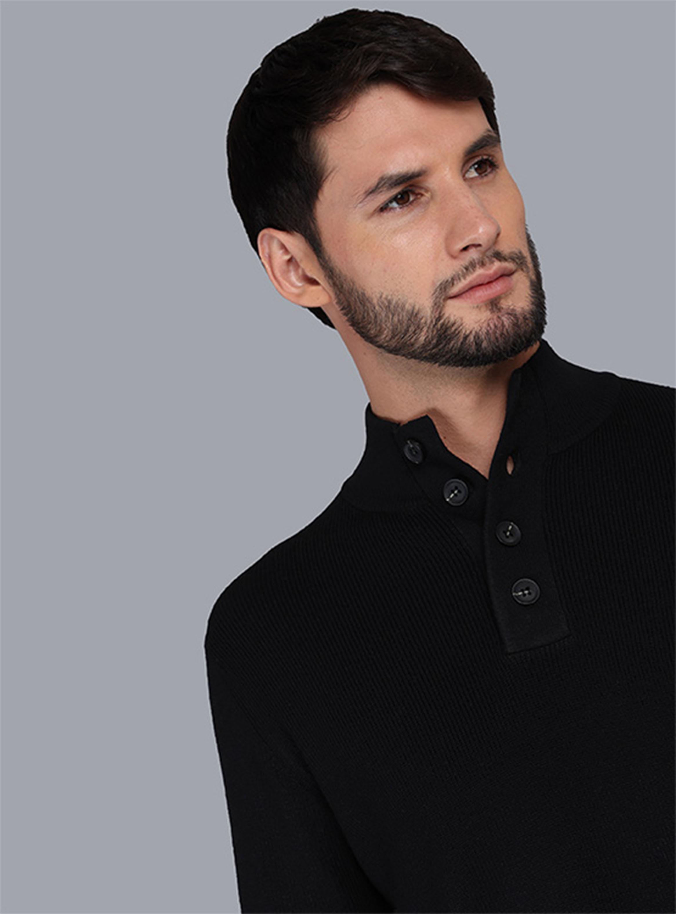 Sweater Cuello Alto Manga Larga-2