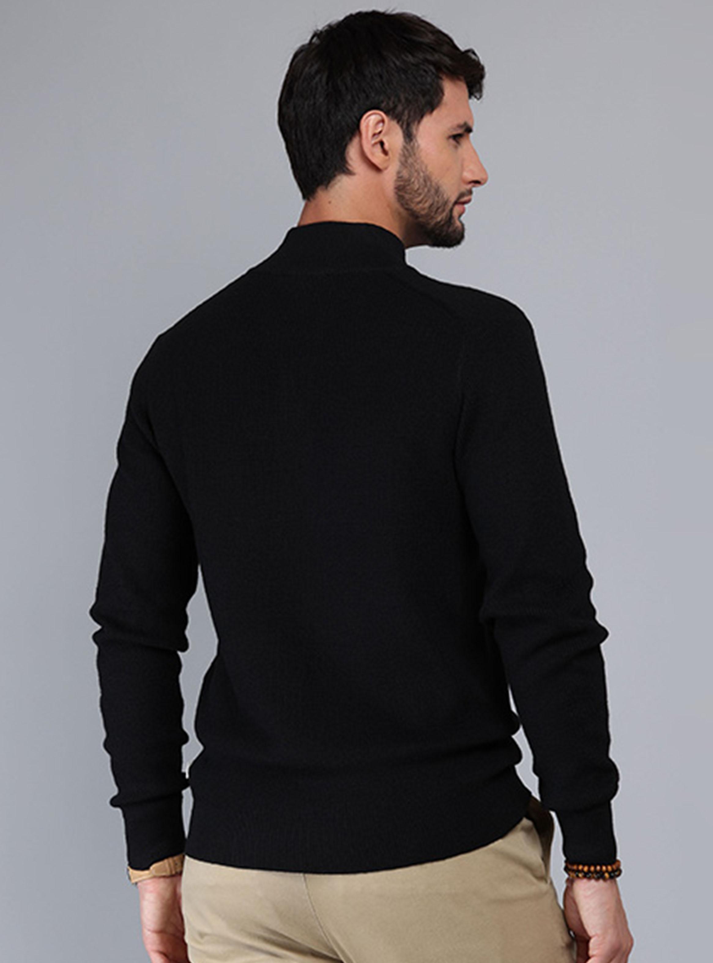 Sweater Cuello Alto Manga Larga-1