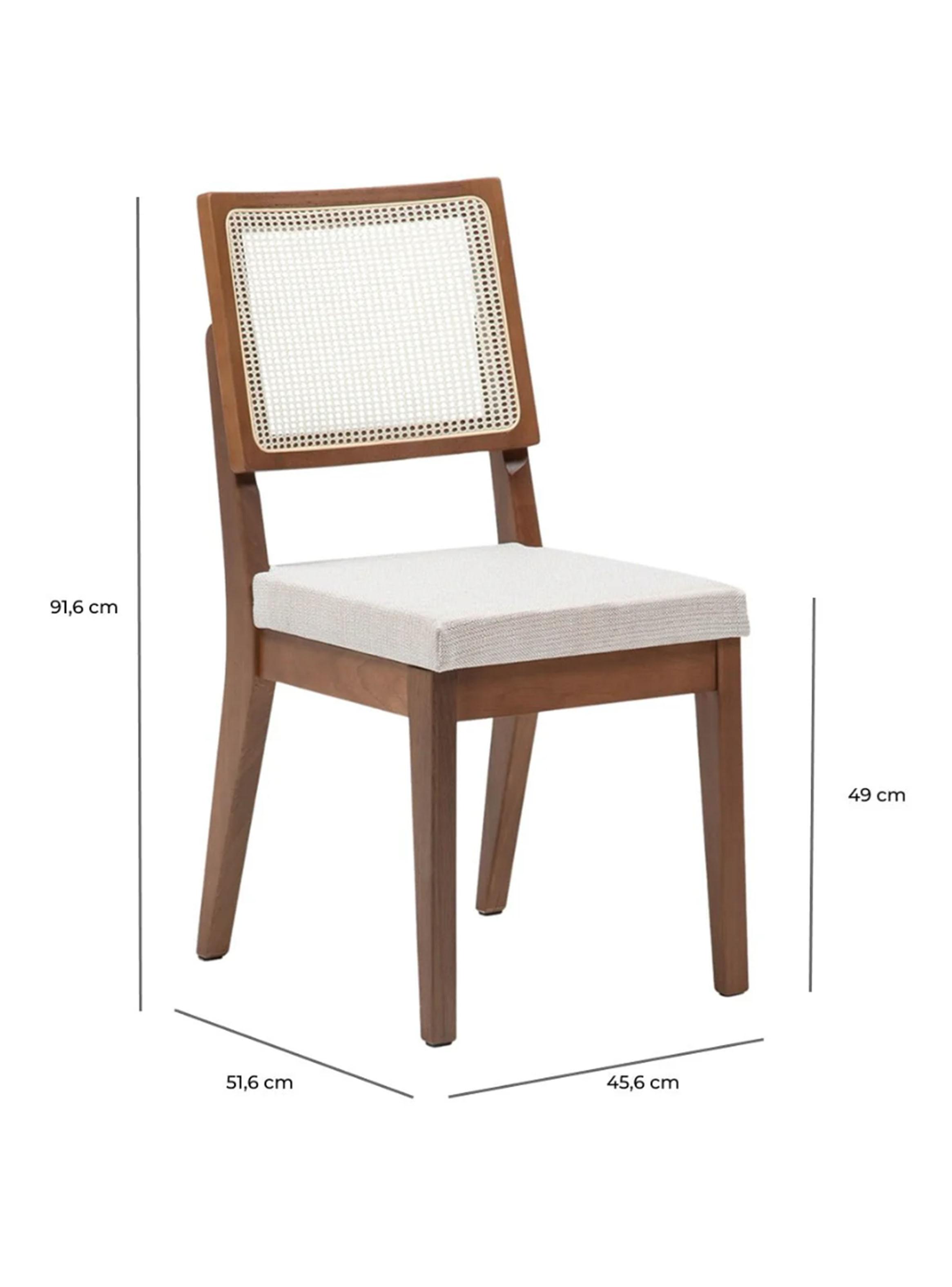 Juego de Comedor Donatella Redondo 115 + 4 Sillas Saga-2