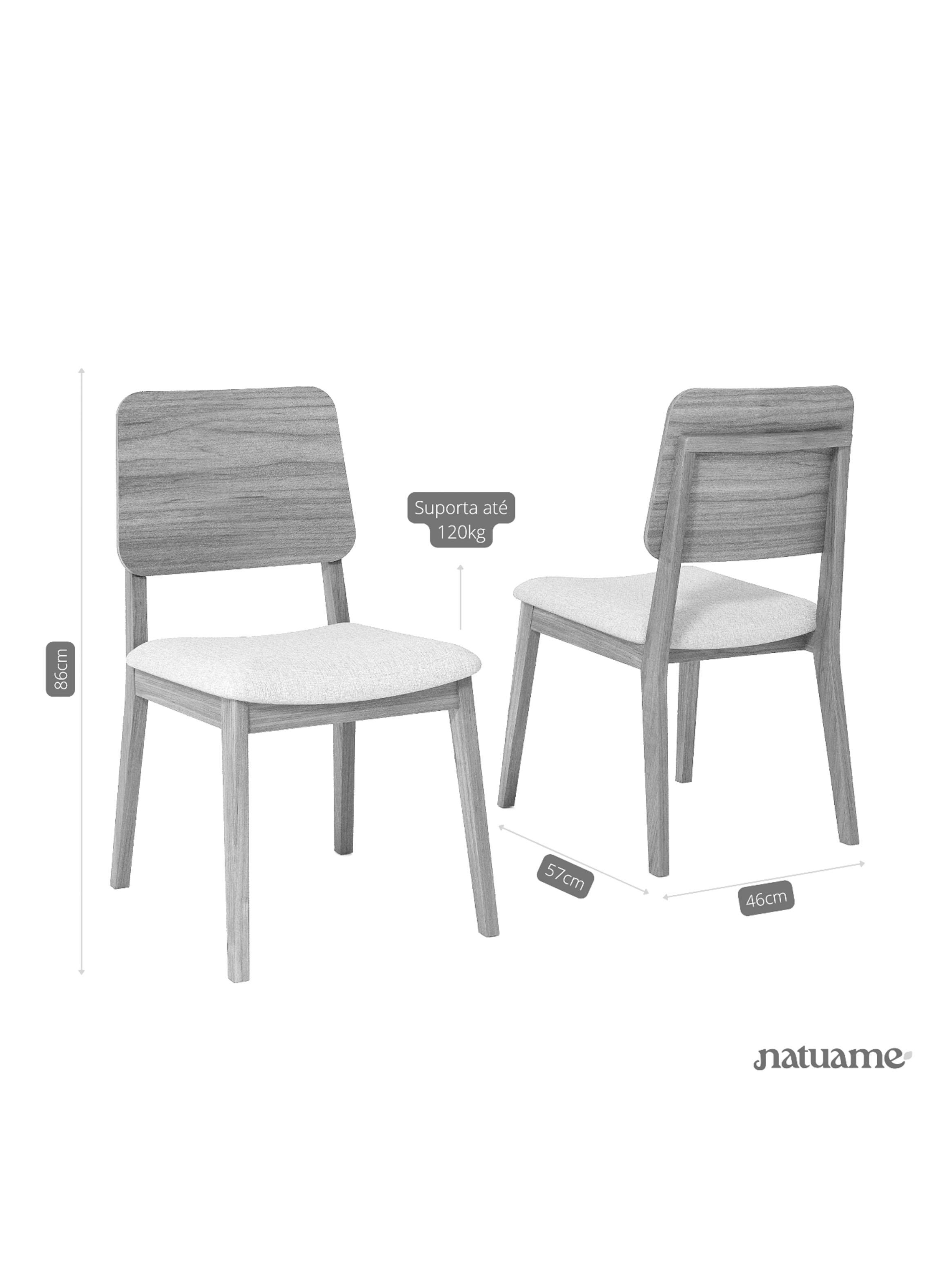 Juego de Comedor Regia Madera 2.2 + 6 Sillas Ipe-2