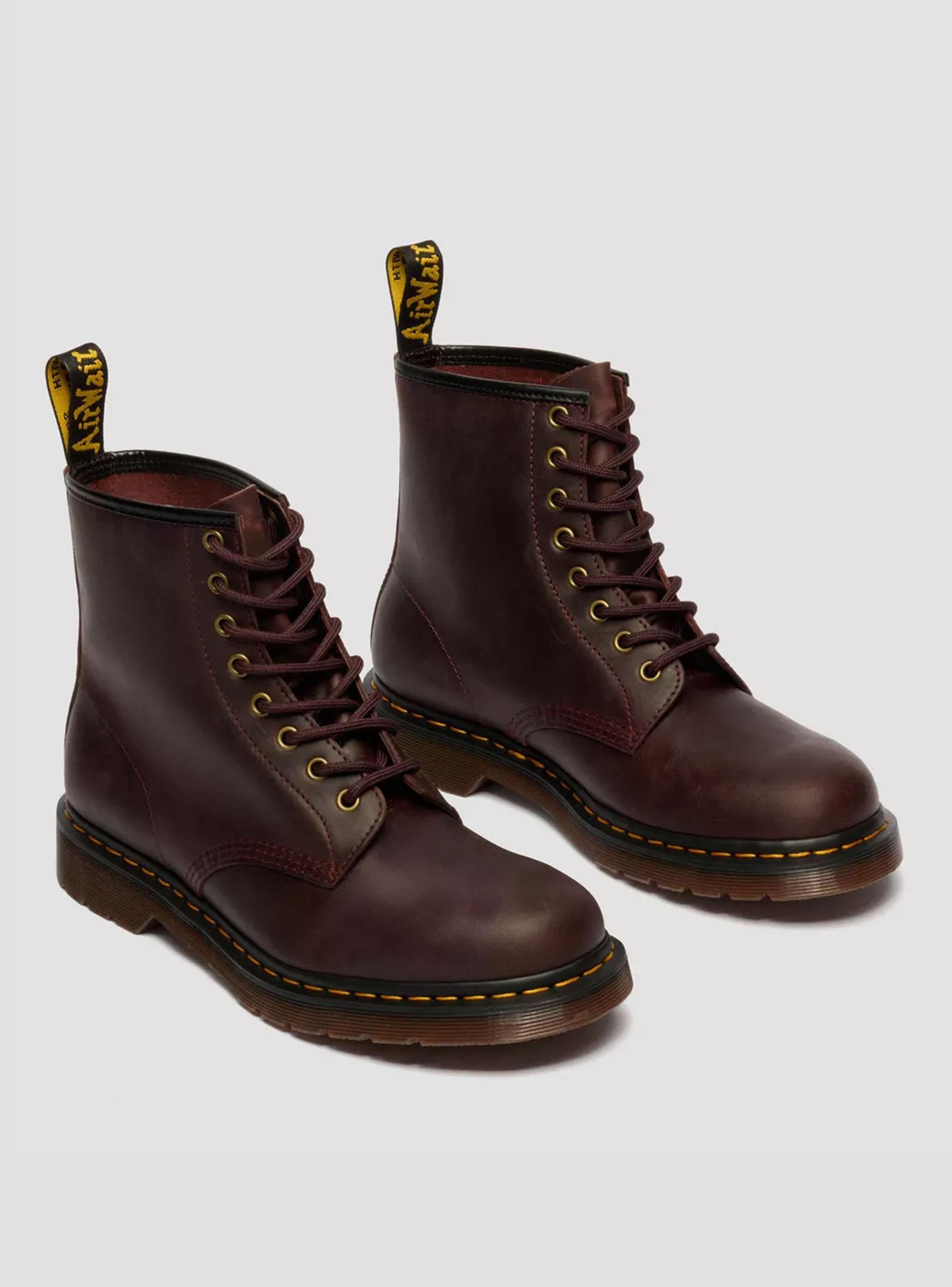 Bota Cuero Cherry Crazy Horse Hombre-1