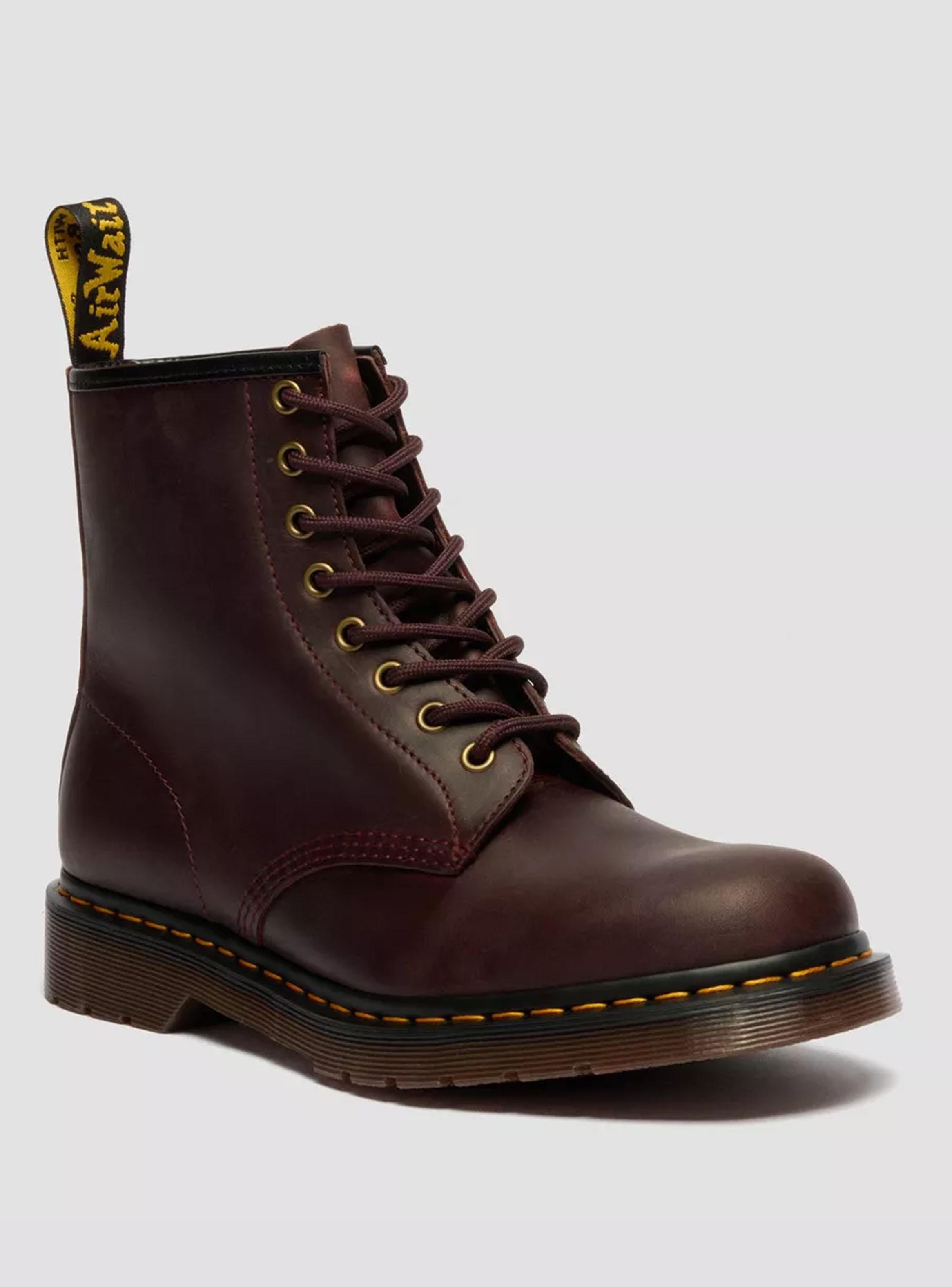 Bota Cuero Cherry Crazy Horse Hombre-0