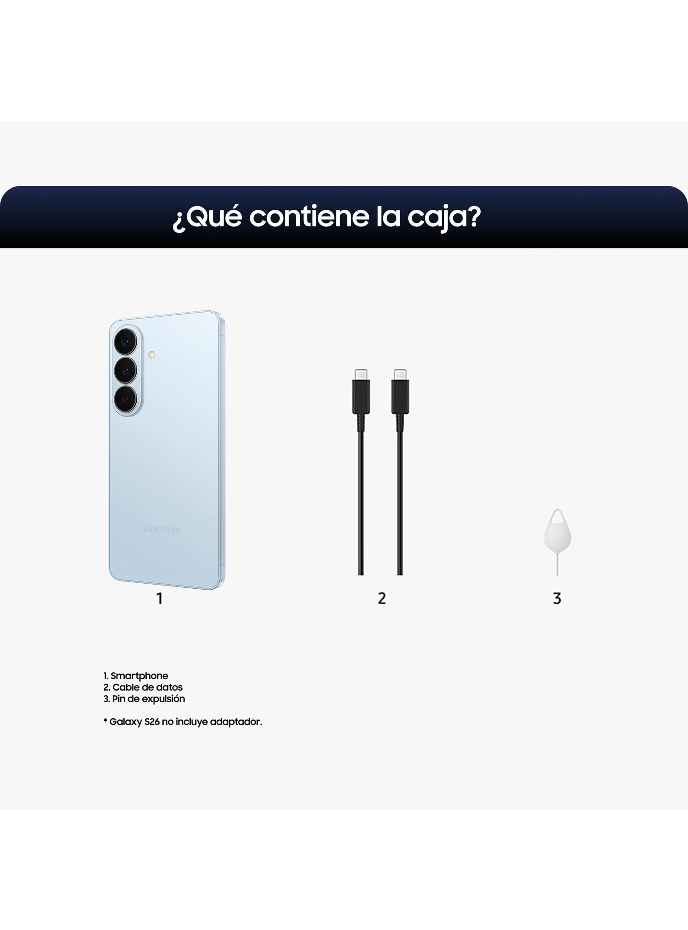 Smartphone Galaxy S26 5G 256GB 6.3'' Celeste Liberado-4