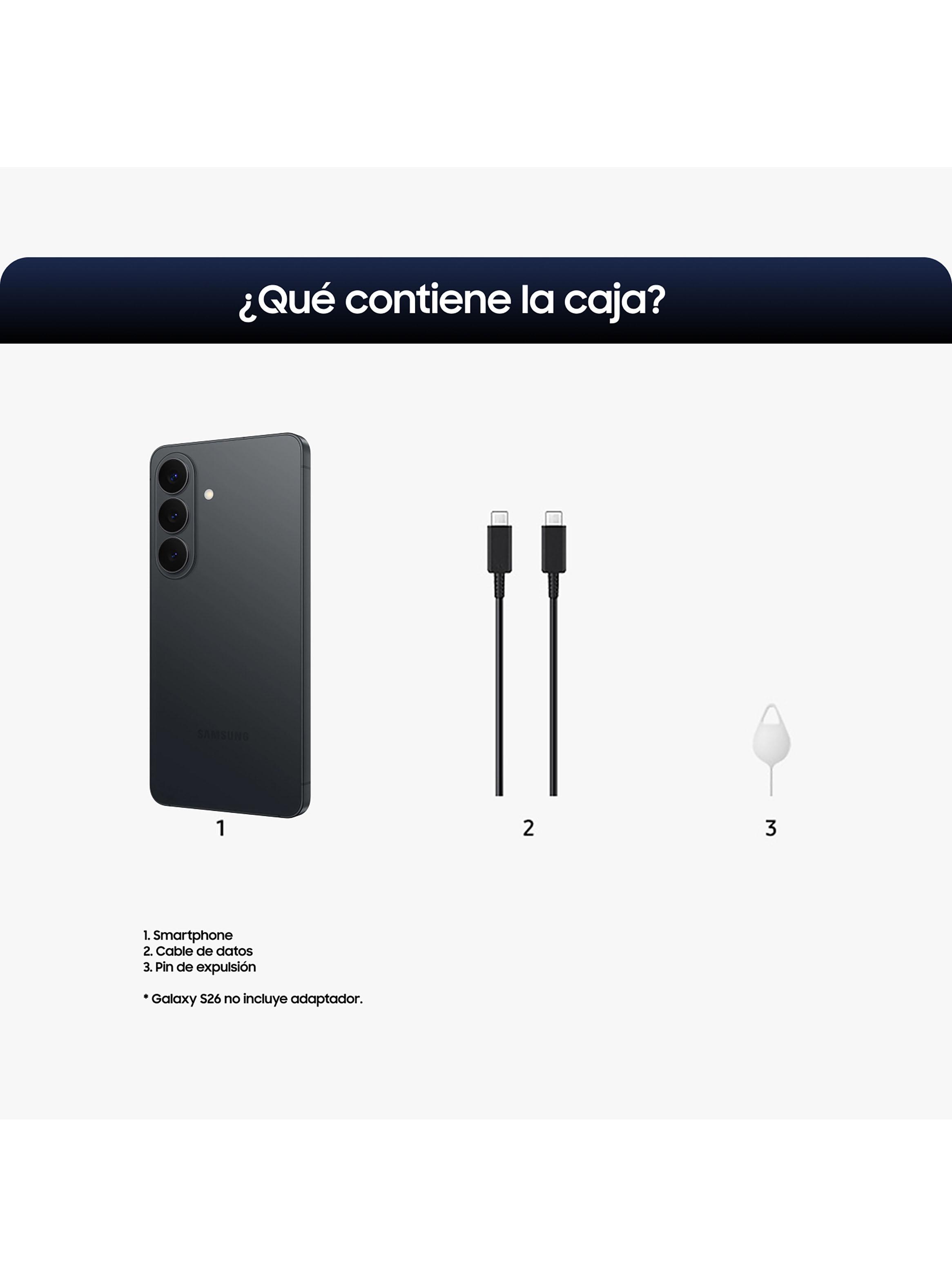Smartphone Galaxy S26 5G 256GB 6.3'' Black-4