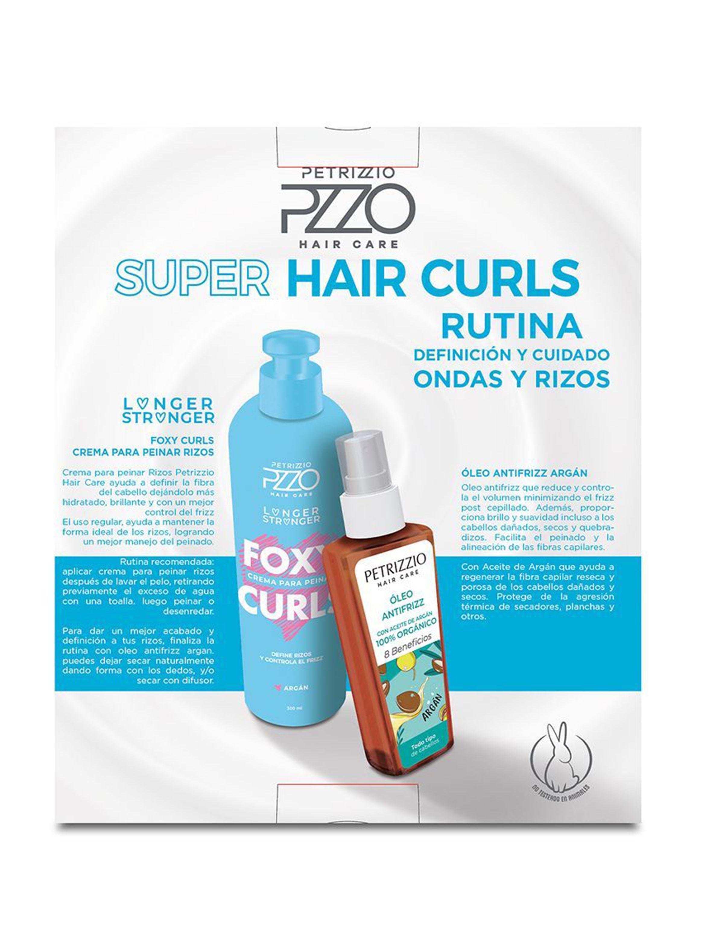 Set Super Hair Curl Crema de Peinar 300 ml + Óleo 100 ml-2