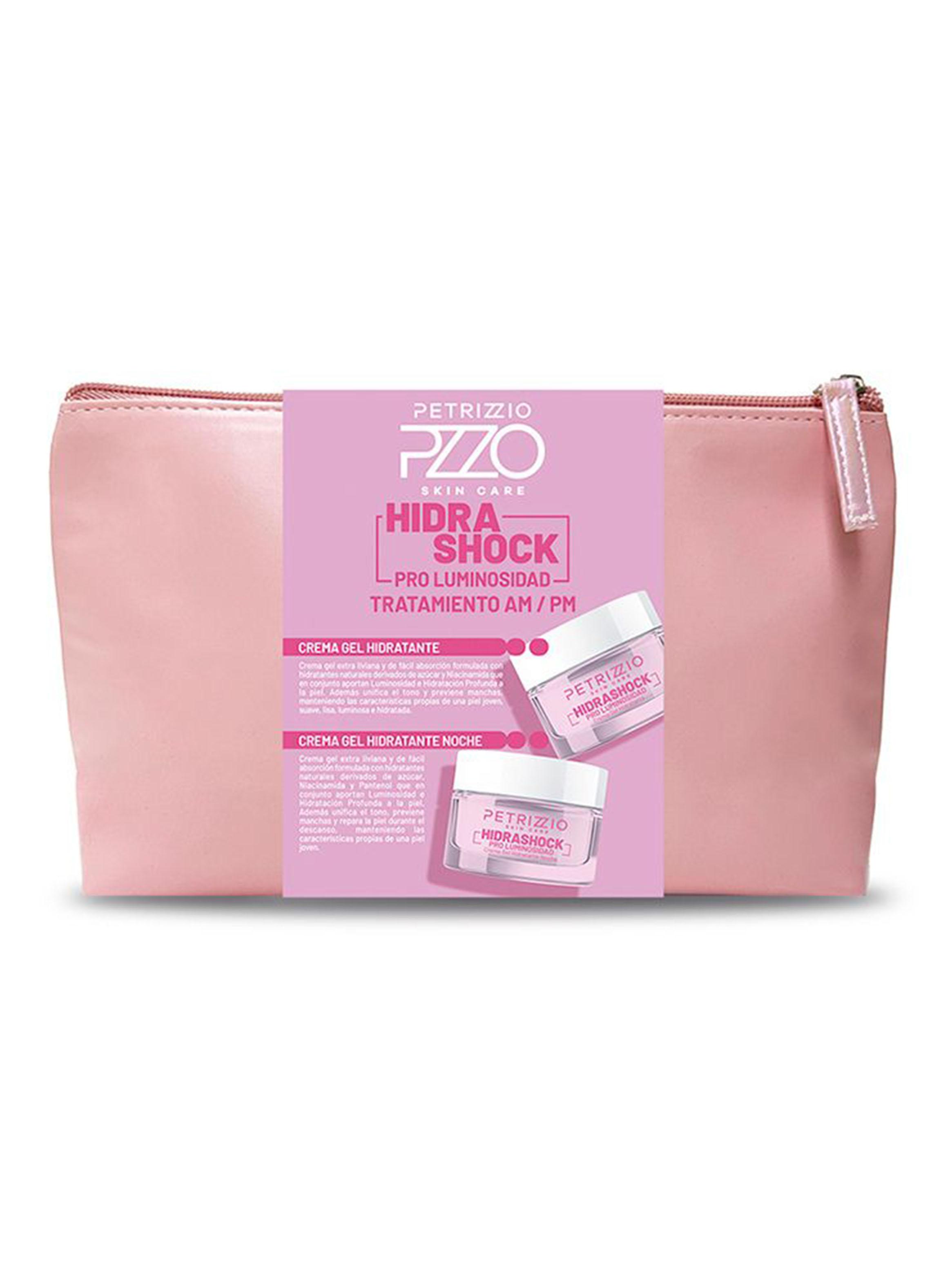 Set de Cremas HidraShock Pro Luminosidad + Clutch-2