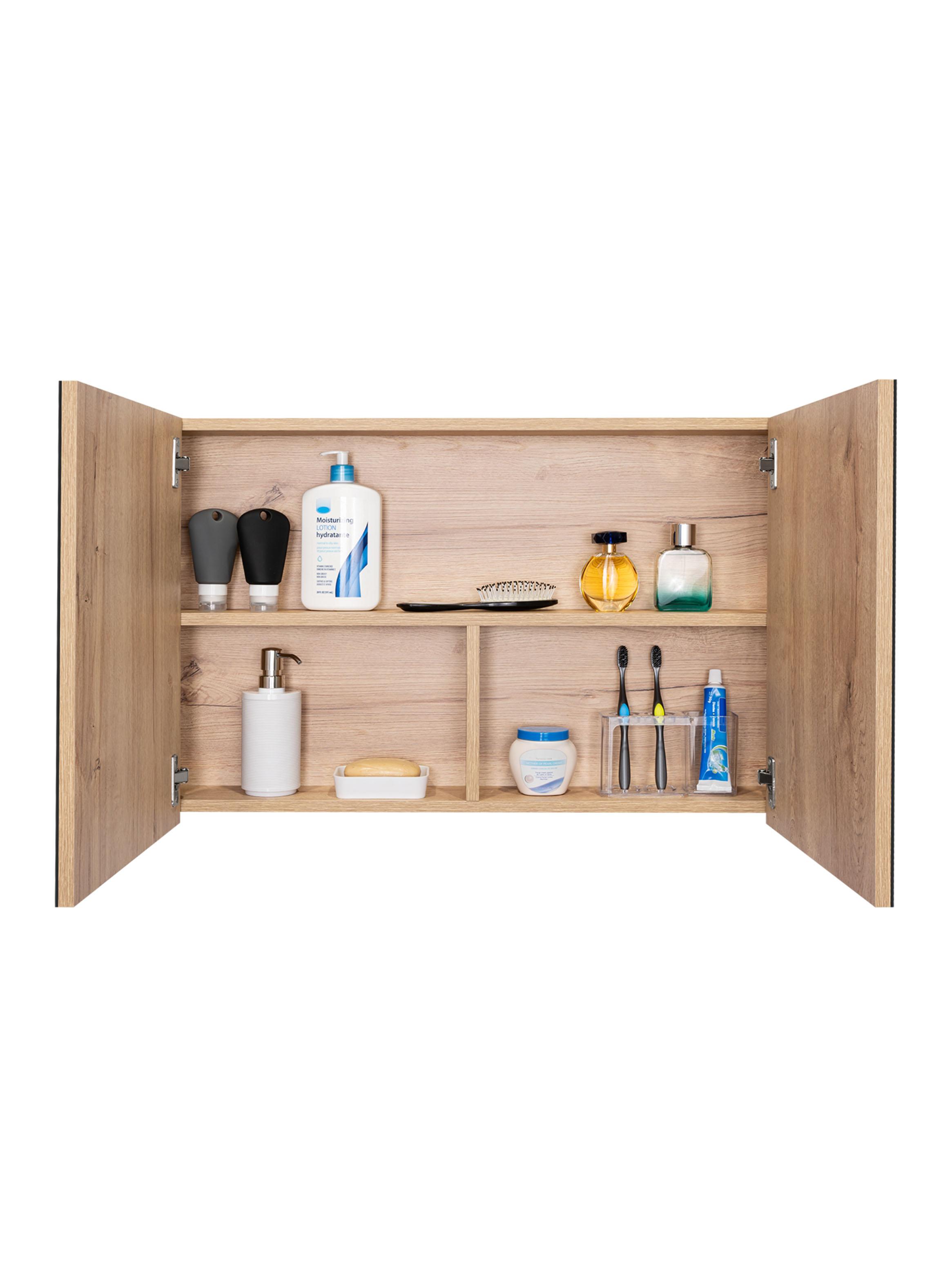 Botiquín 2 Puertascon Espejo 80 50x80x14.1 cm Duna-3