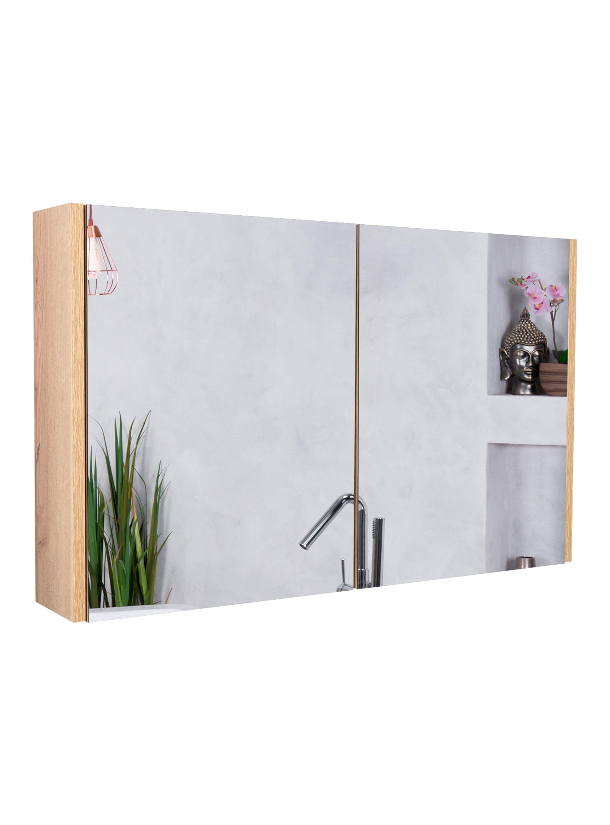 Botiquín 2 Puertascon Espejo 80 50x80x14.1 cm Duna-0