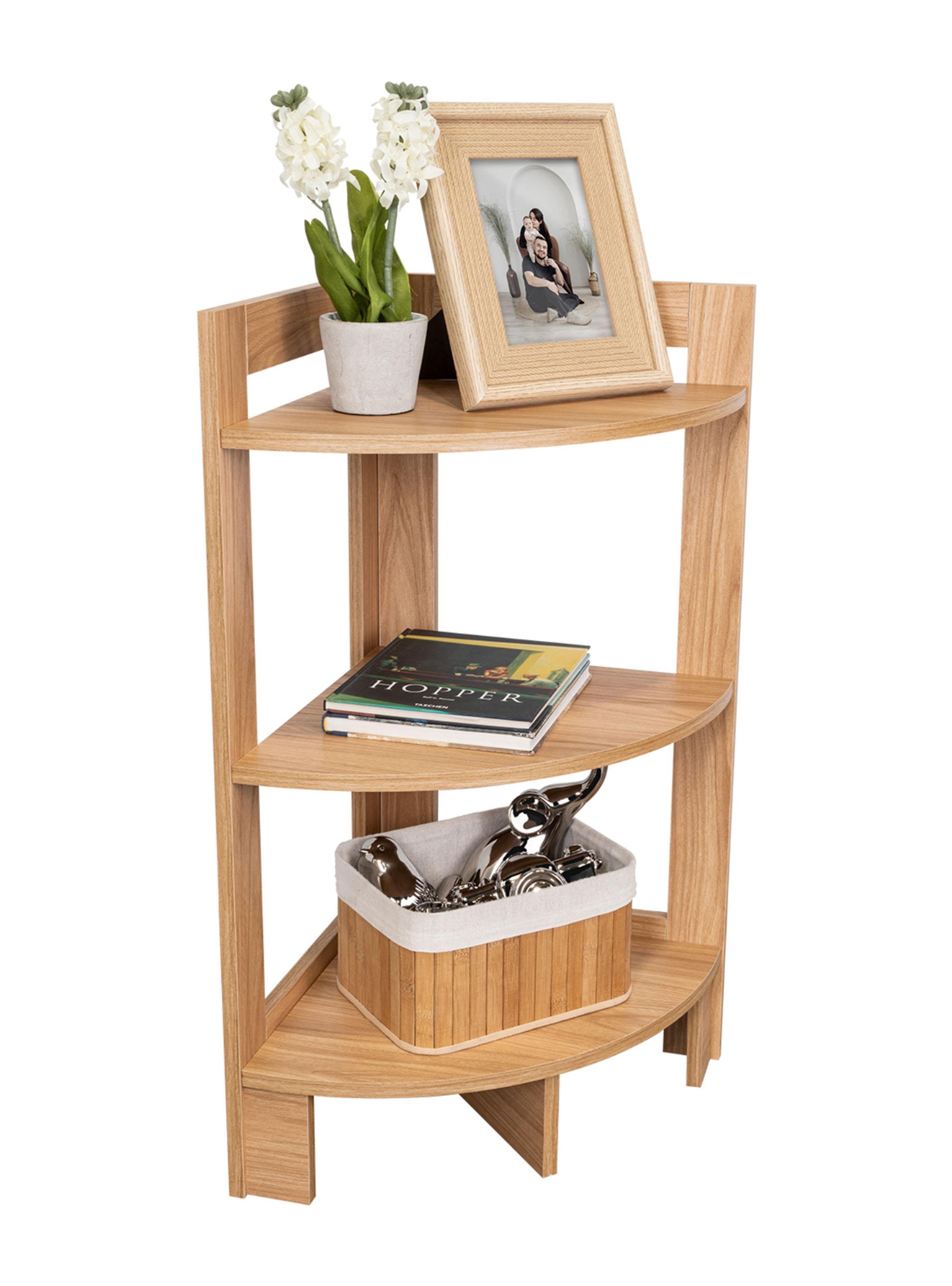 Mesa Esquinera Riga 80.6x38.8x38.8 cm Fresno Europeo-2