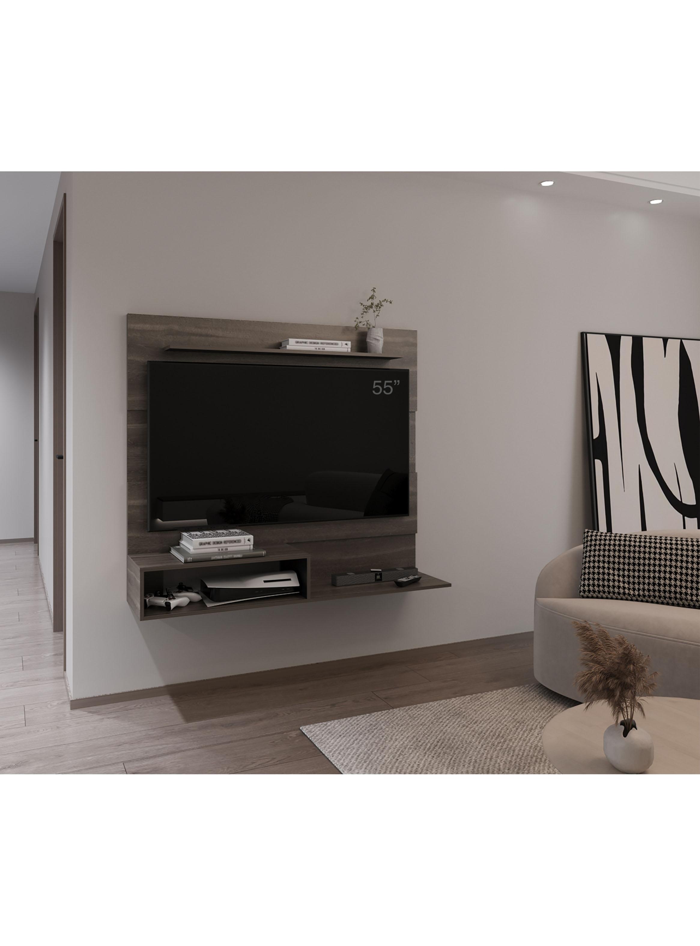 Panel TV 55'' Beijing 120x140x31.5 cm Milan y Wengue-4