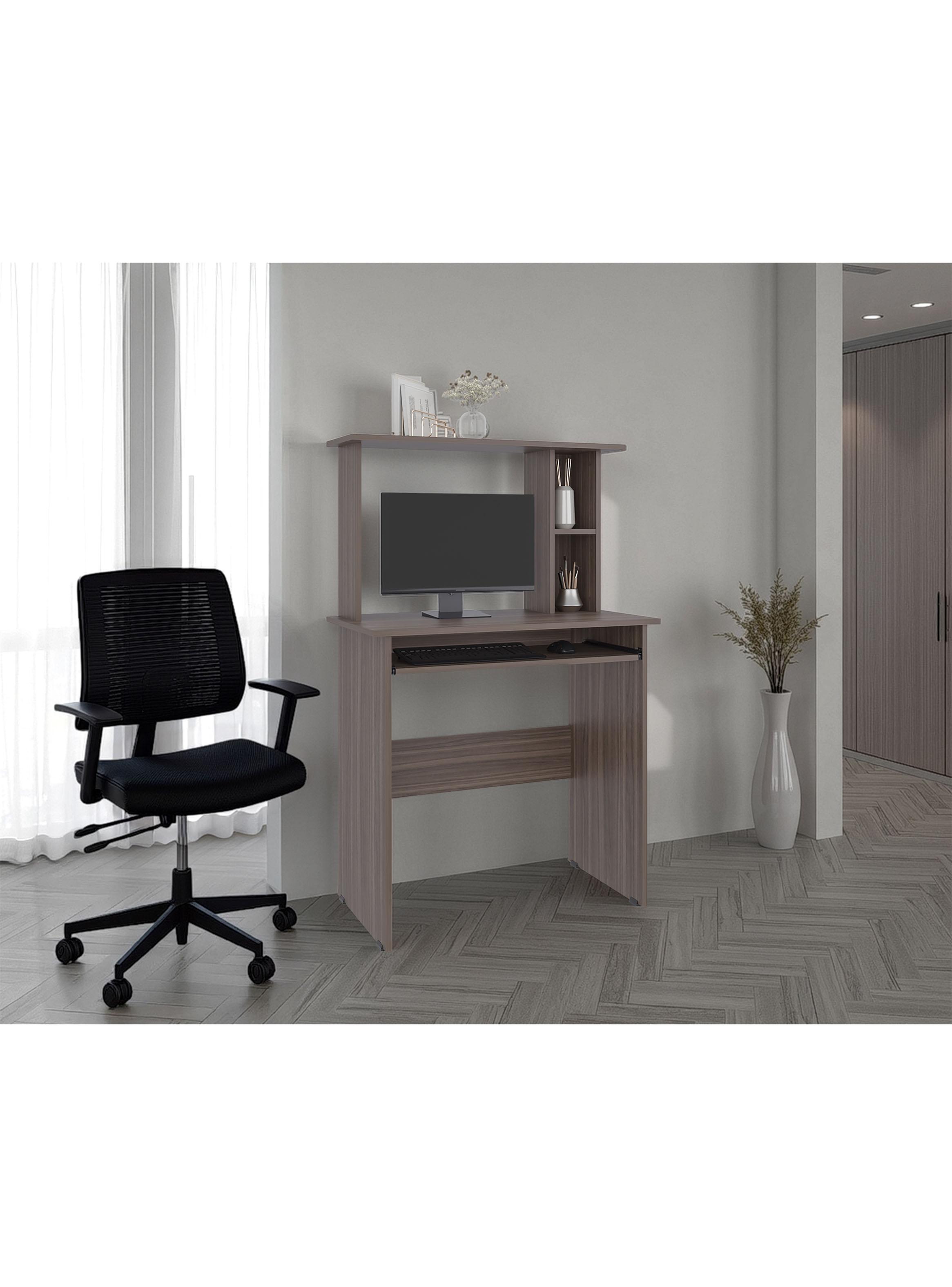 Escritorio Recto Dolan 124.7x80x42.0 cm Avellana-2