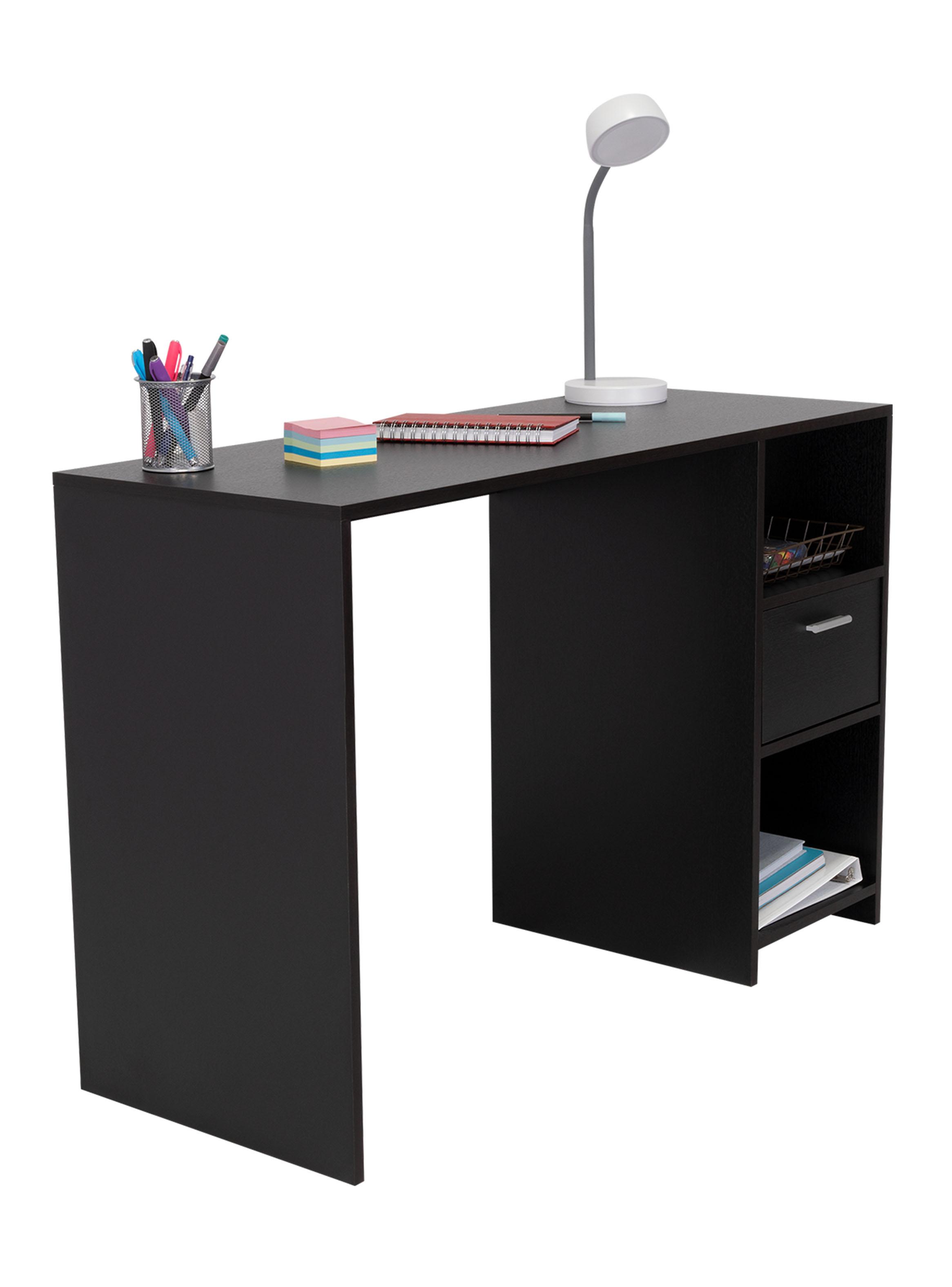 Escritorio Recto 1 Cajón Omma 73x110x43.3 cm Wengue-3