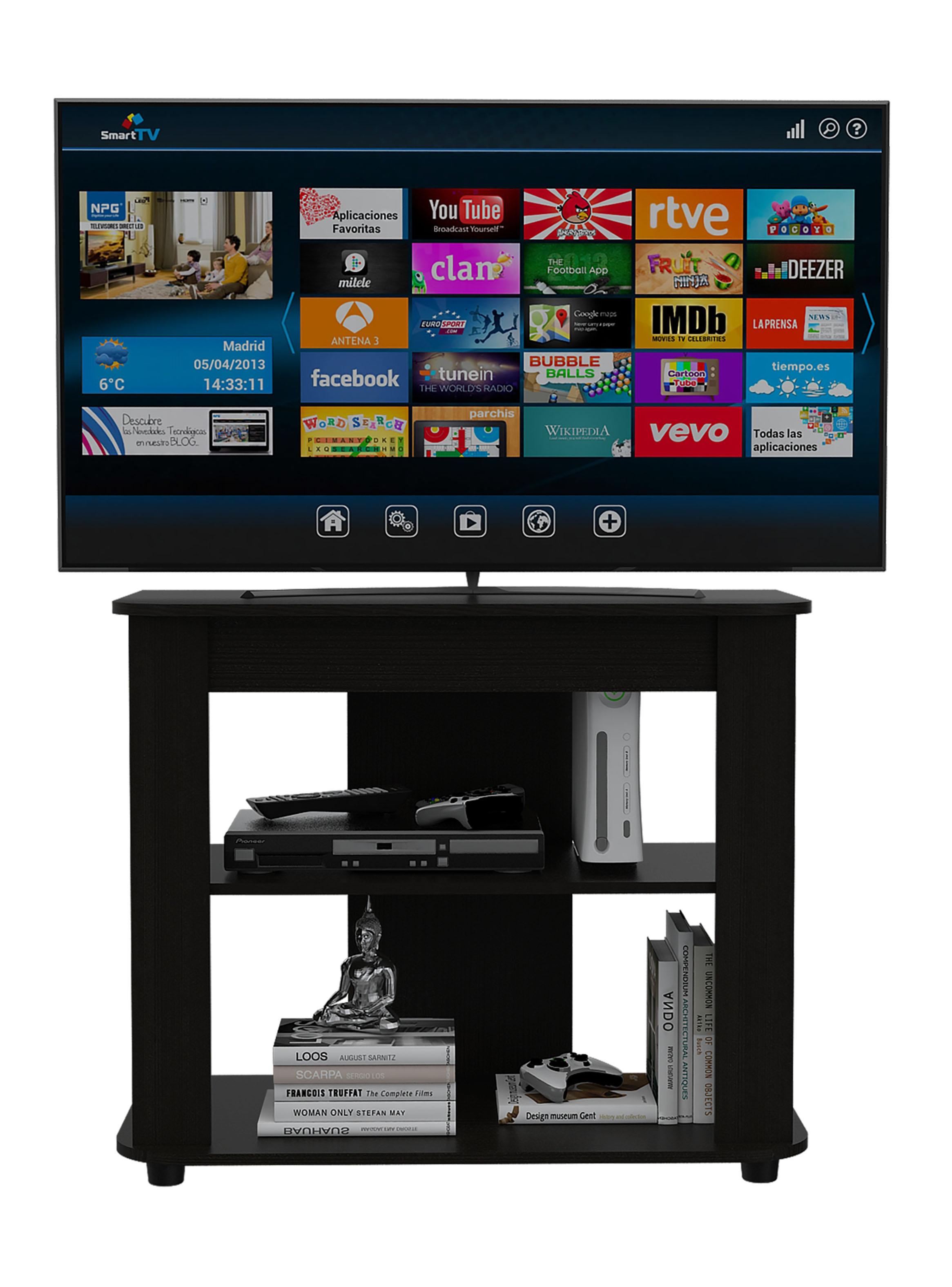 Rack TV 40'' Maori Wengue 75x90x45 cm-2