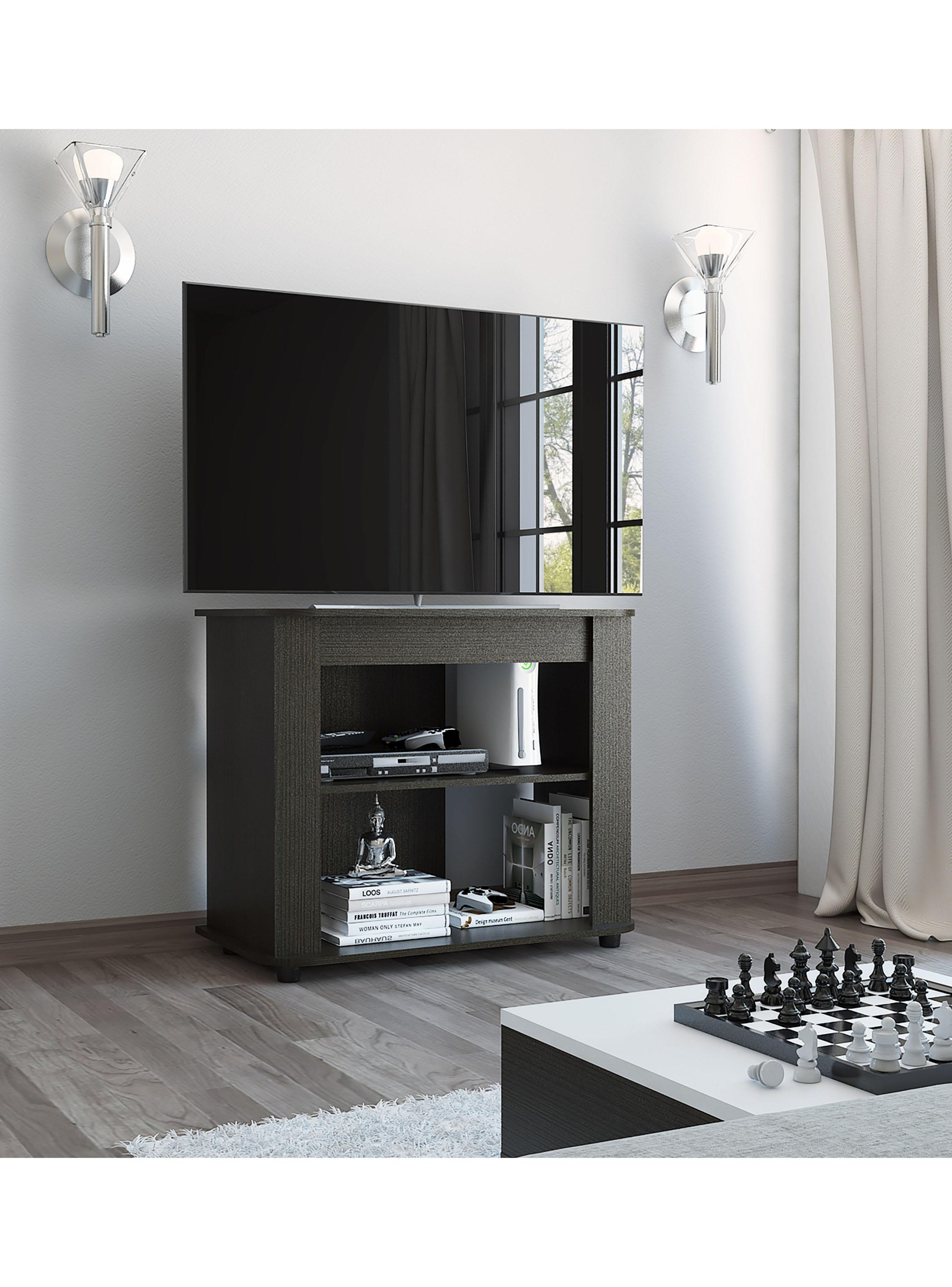 Rack TV 40'' Maori Wengue 75x90x45 cm-4