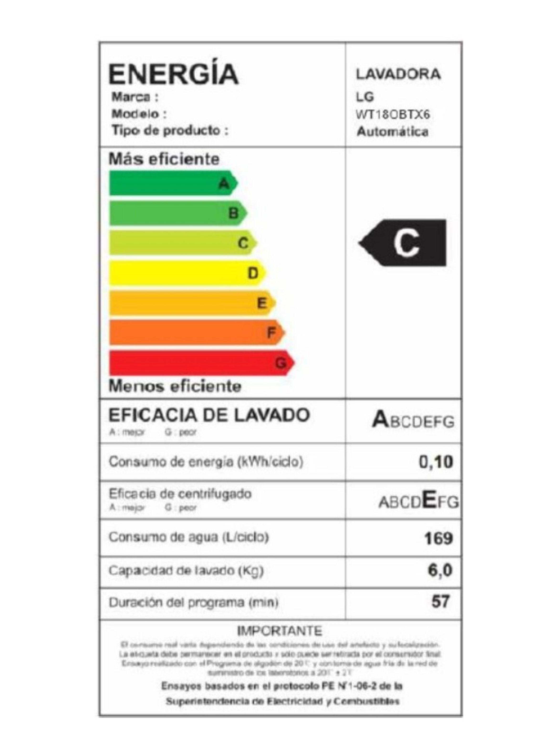 Lavadora Carga Superior 18 Kg WT18OBTX6 Negro-8