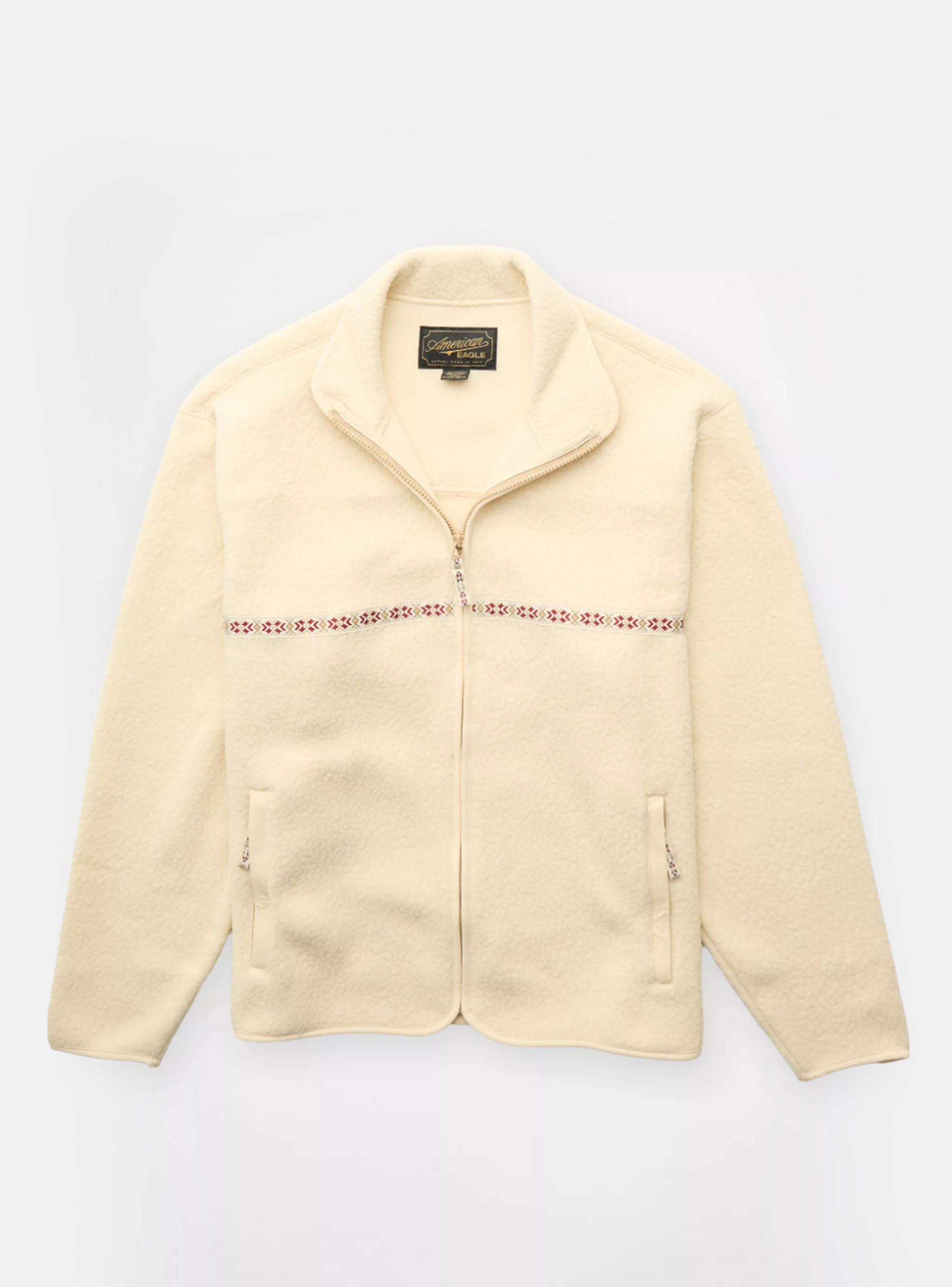 Chaqueta AE Tela de Rizo con Cierre-0