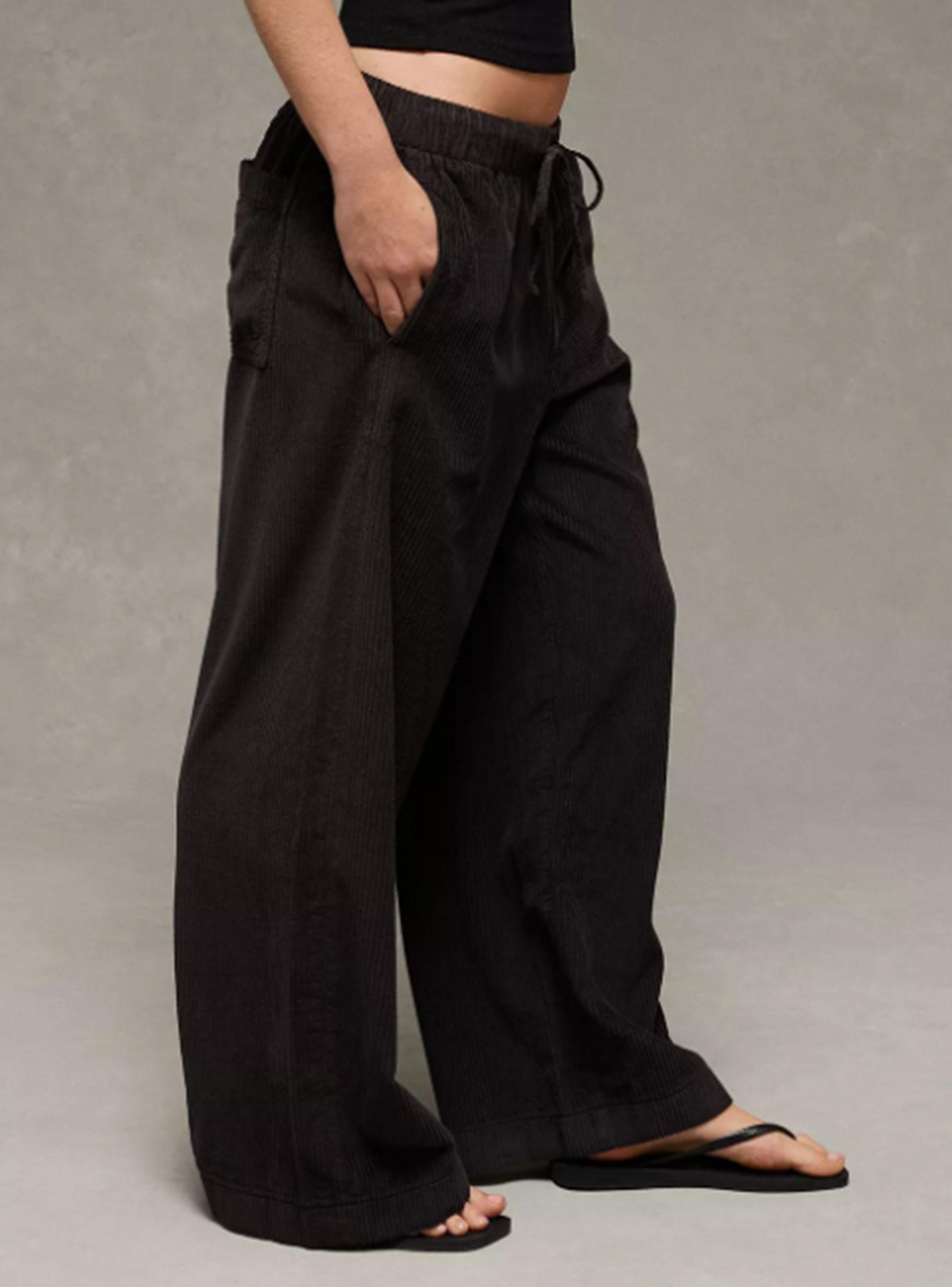 Pantalón AE Wide-Leg Stretch Tiro Bajo Holgados-2
