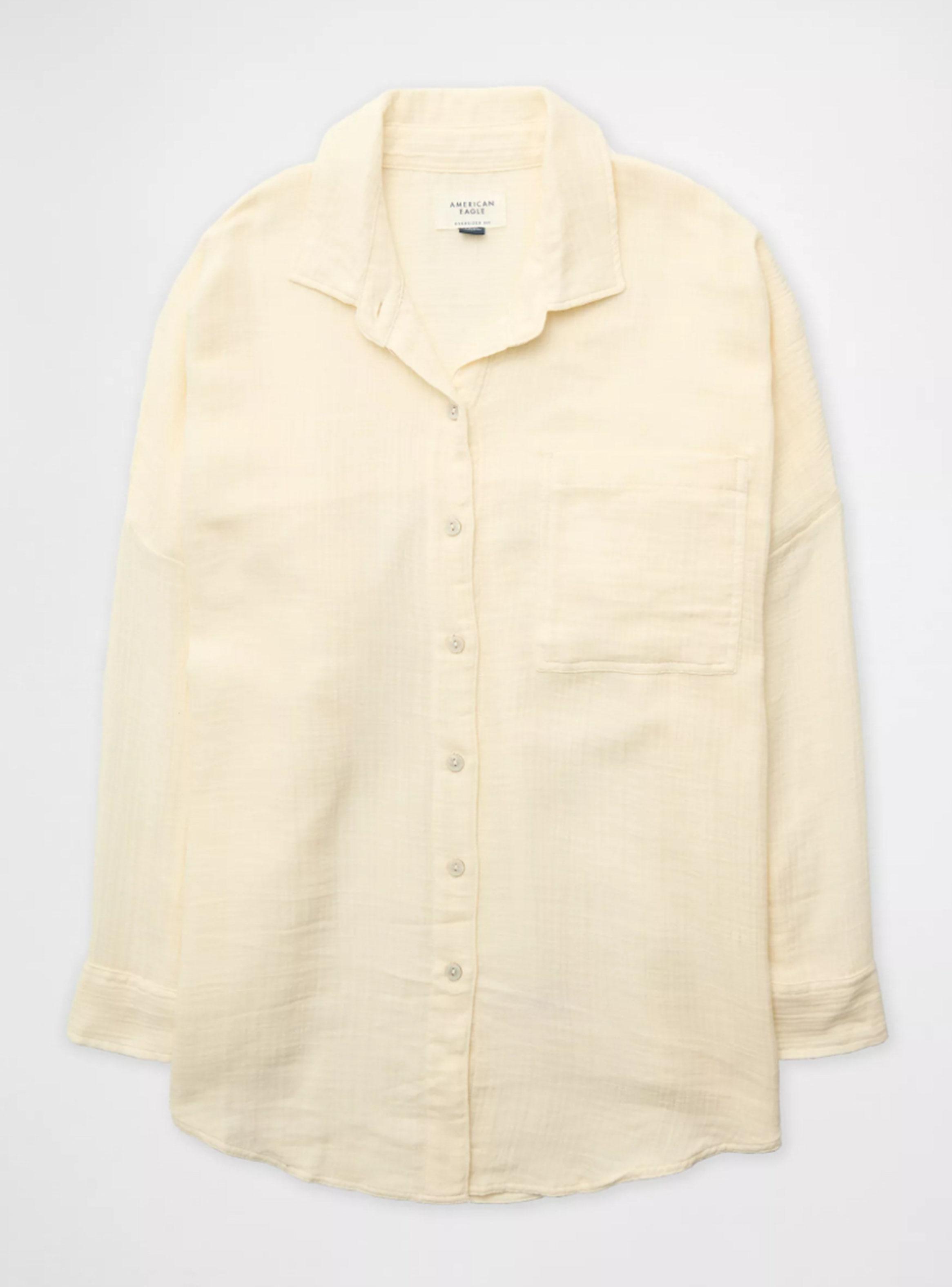 Camisa AE extragrande con botones-2